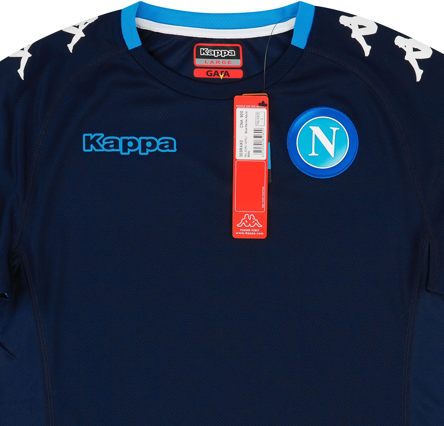2017 18 Napoli Kappa Training L S Shirt