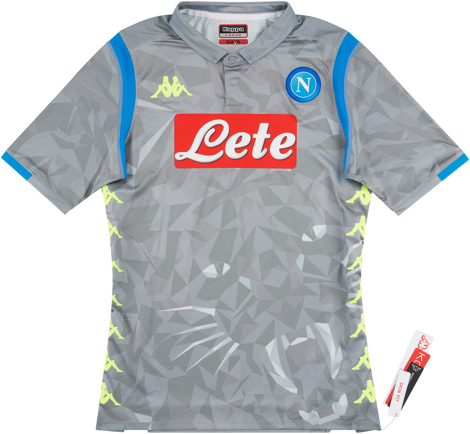 2018-19 Napoli Authentic Third European Shirt - NEW