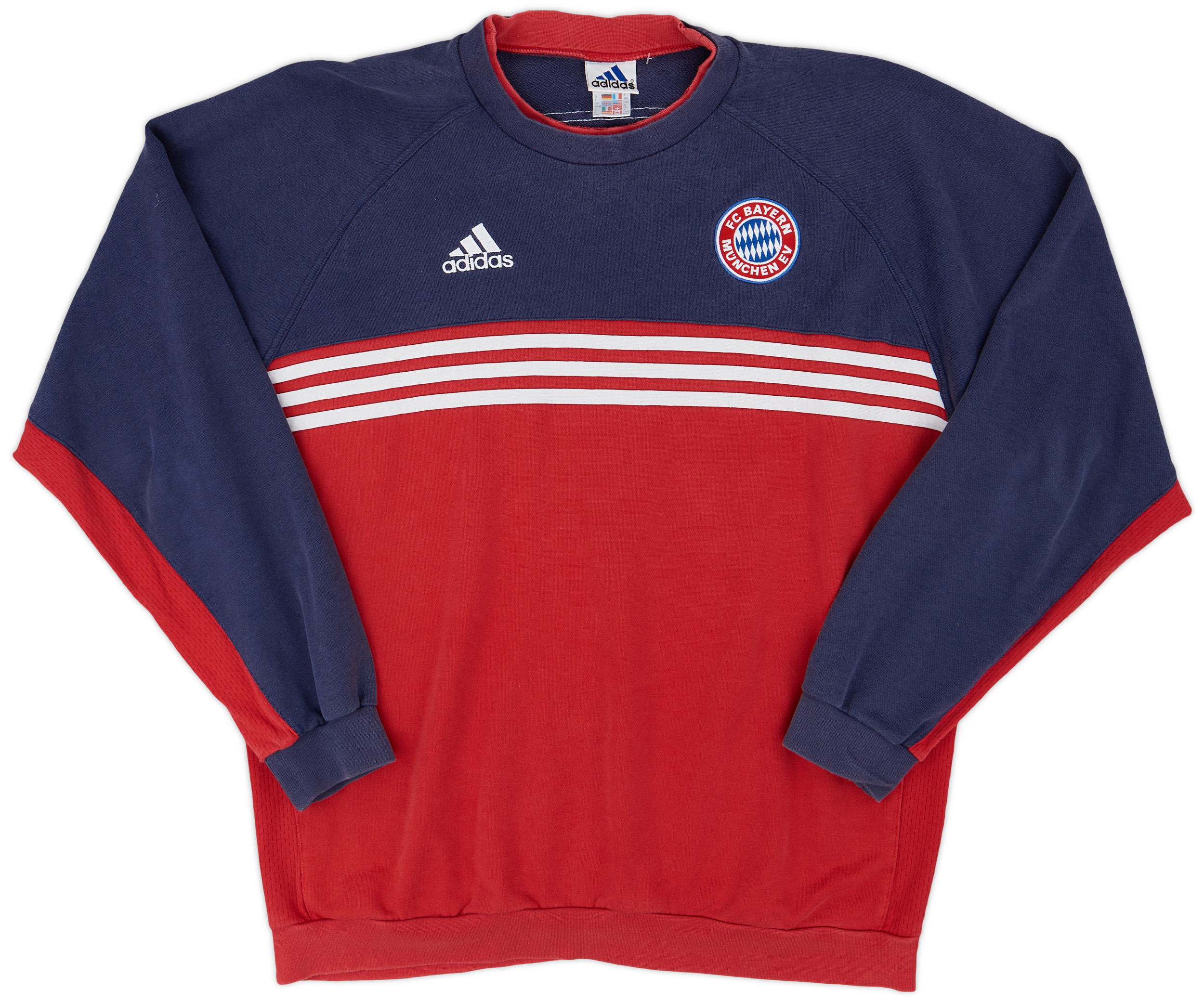1996 97 Bayern Munich adidas Sweat Top 7 10 XL
