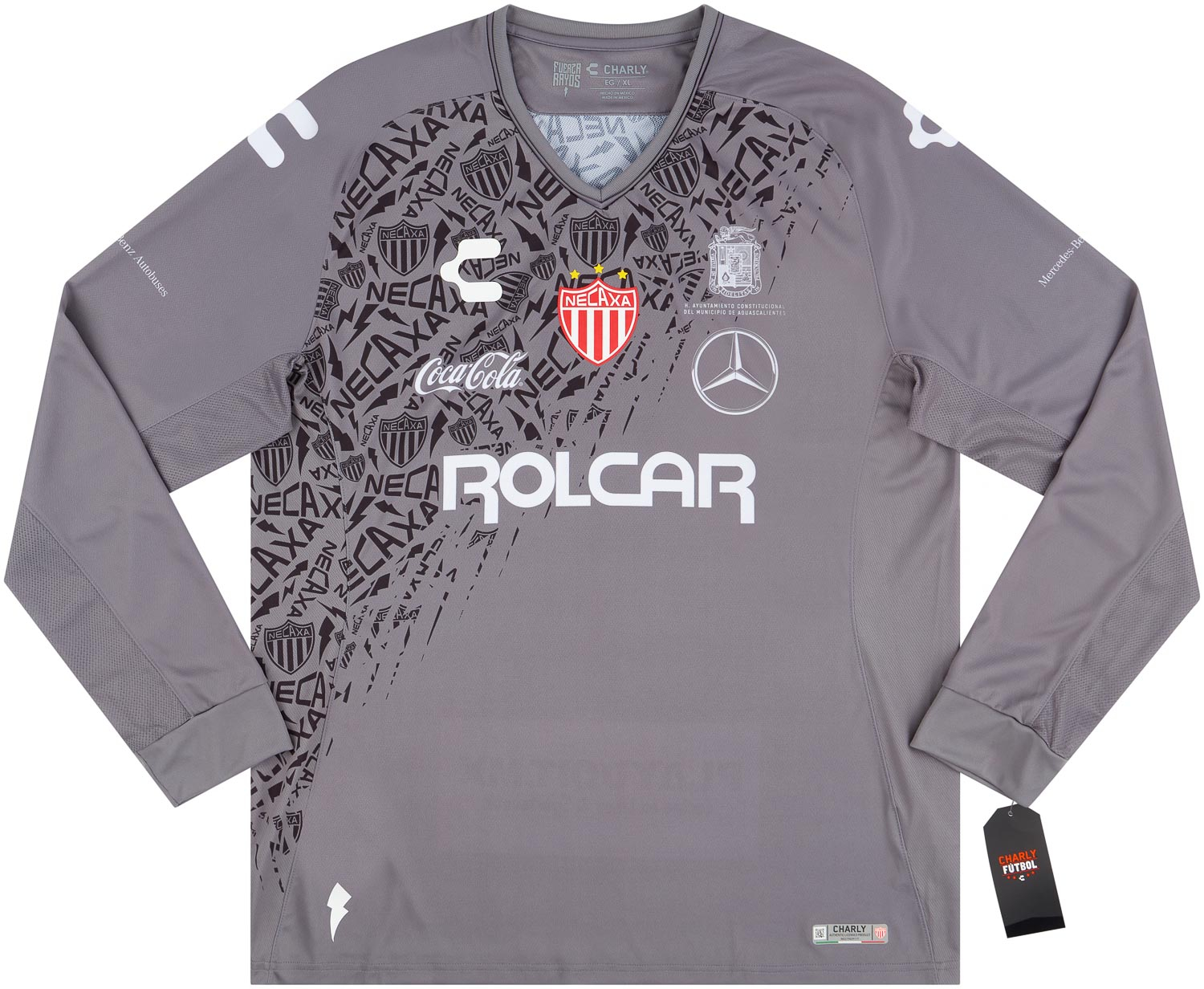Playera clearance necaxa charly