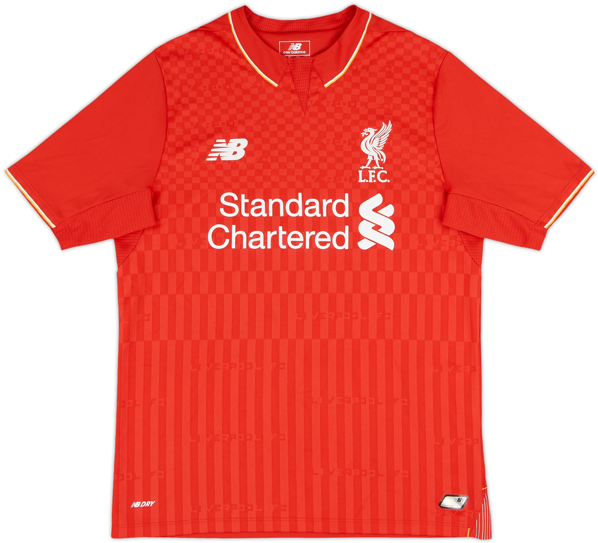 2015-16 Liverpool Home Shirt 9/10