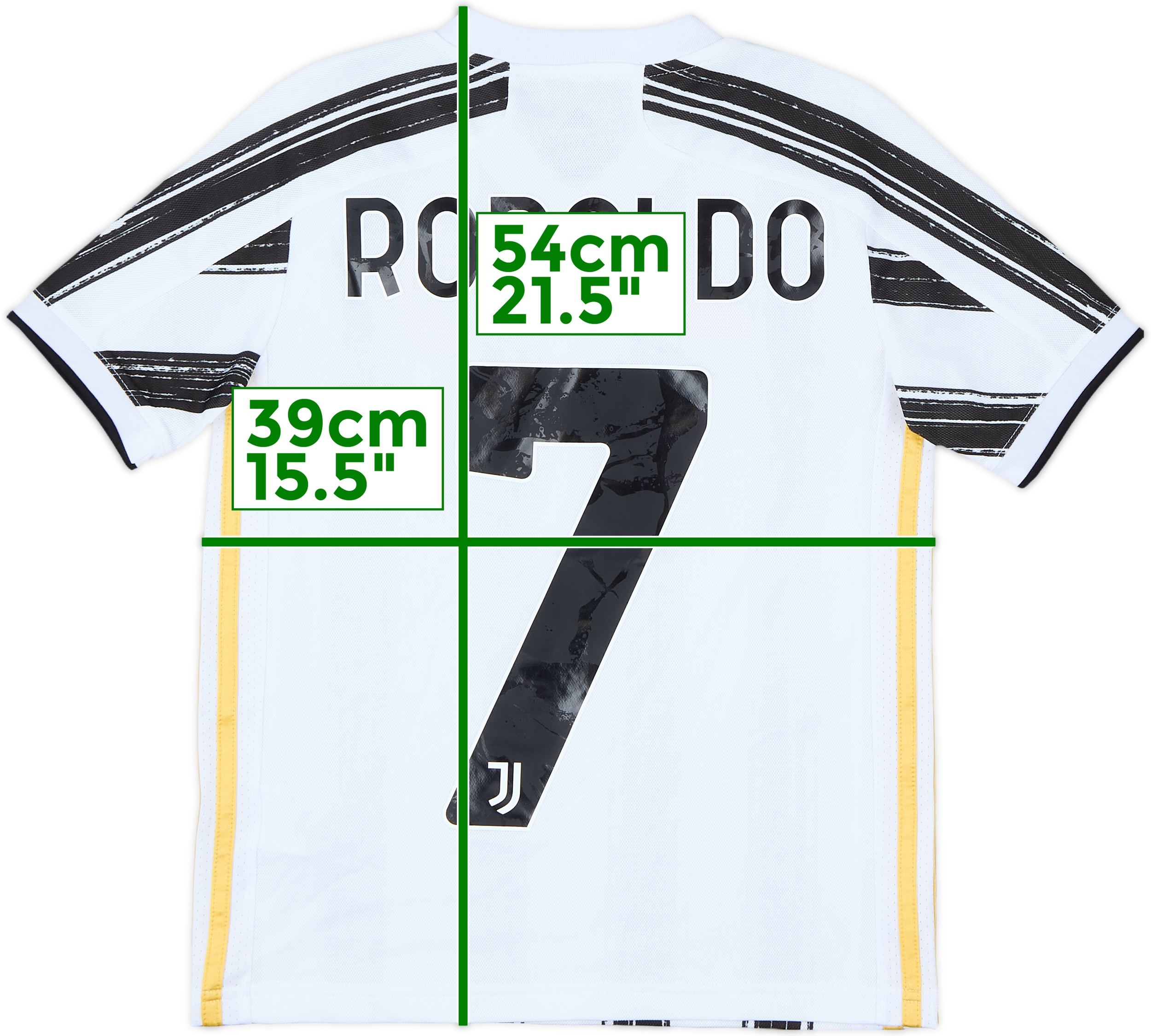 2021-22 Juventus Home Shirt Ronaldo #7 - 8/10 - (S)