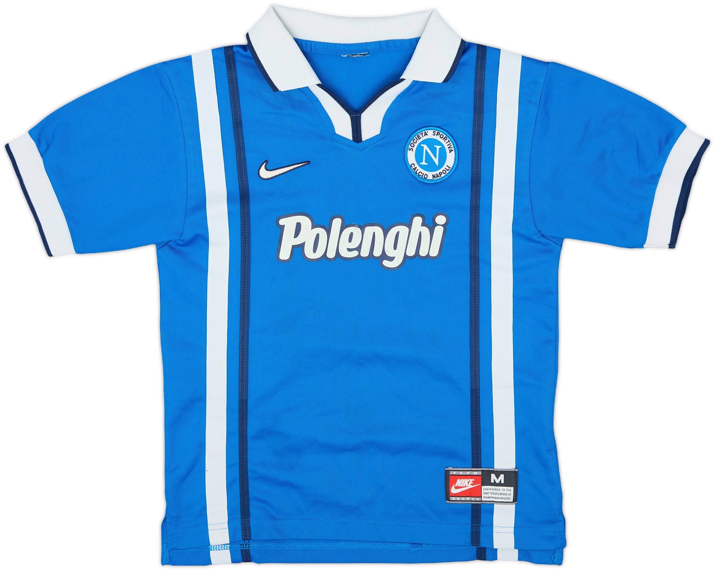 ナポリ Napoli ユニフォーム 97 98 1997-98 Napoli Home Shirt - 6/10 - (XL)