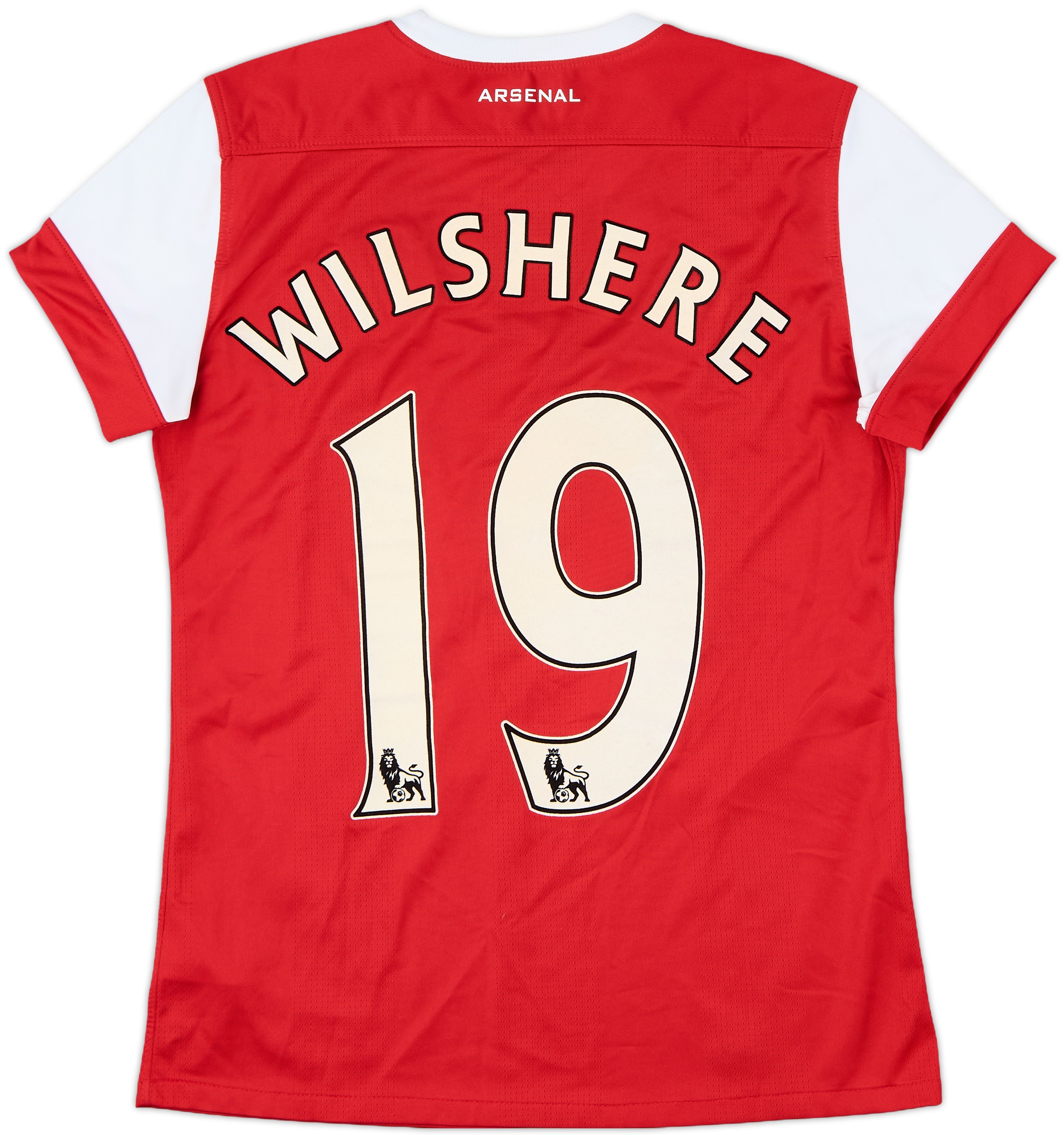 2010-11 Arsenal Home Shirt Wilshere #19 - 7/10 - (Women's S)