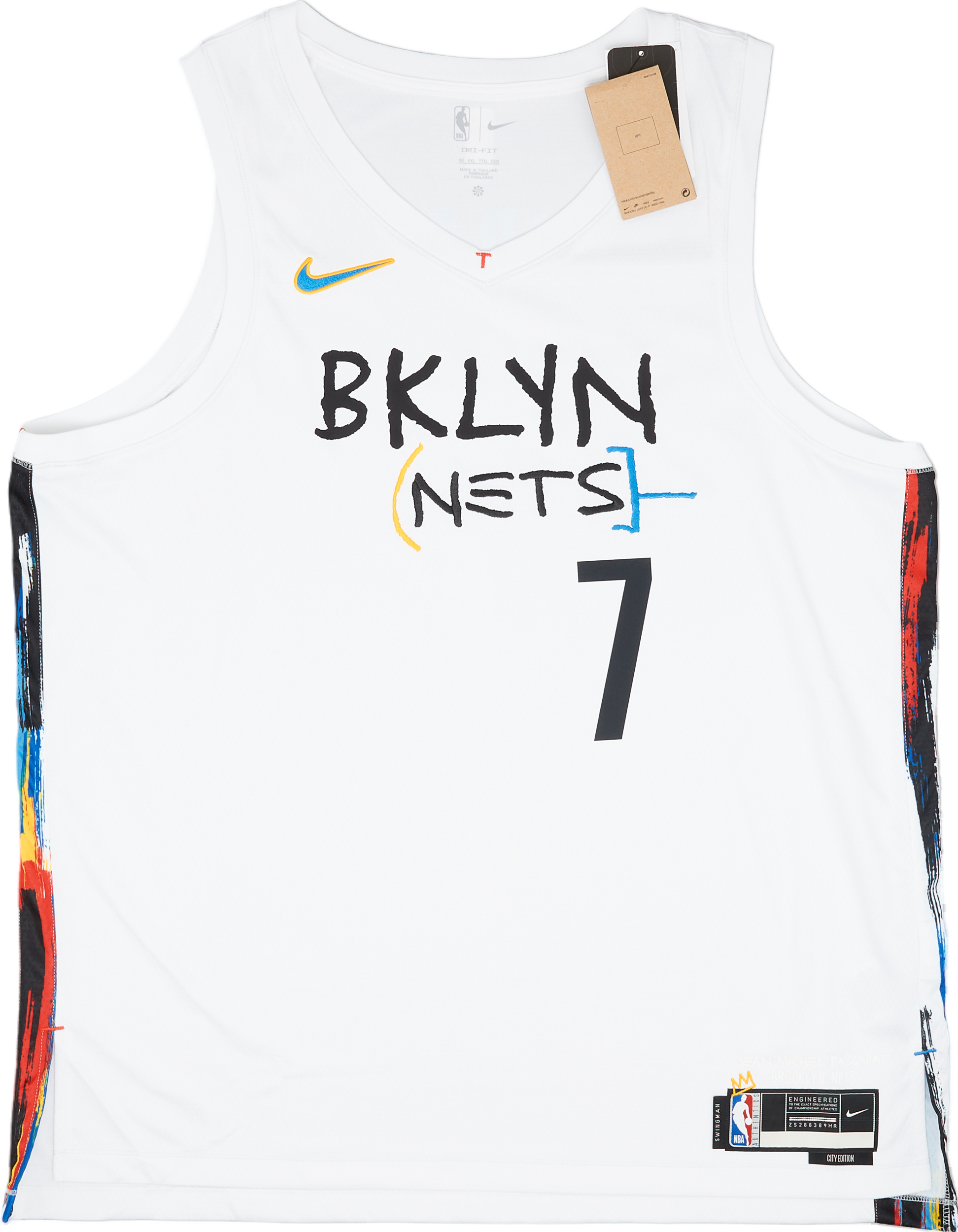 202223 Brooklyn Nets Durant 7 Nike Swingman Alternate Jersey (XXL)