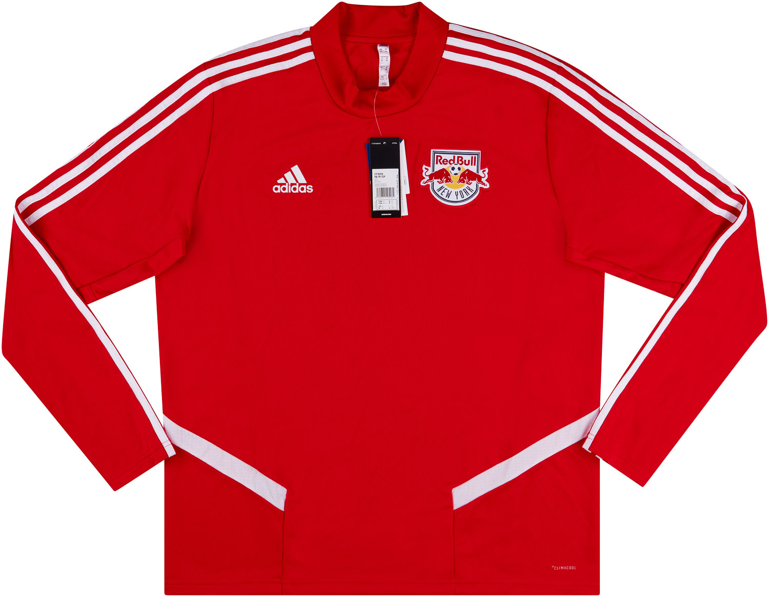 Adidas New York Red Bulls Soccer Jersey MLS Climacool Youth Size Large