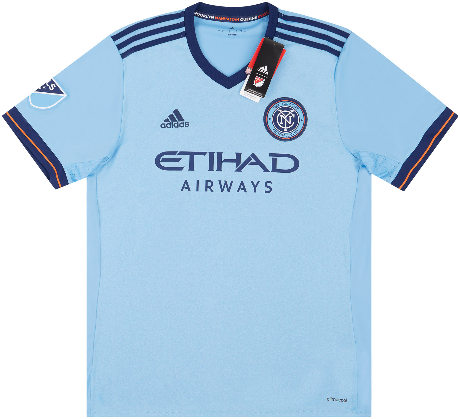 2017-18シーズン　ニューヨークシティFC アディダス　ホームユニフォーム 2017-18シーズン ニューヨークシティFC アディダス ホーム