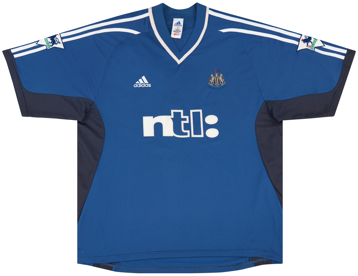 2001-02 Newcastle Match Issue Away Shirt Barton #2