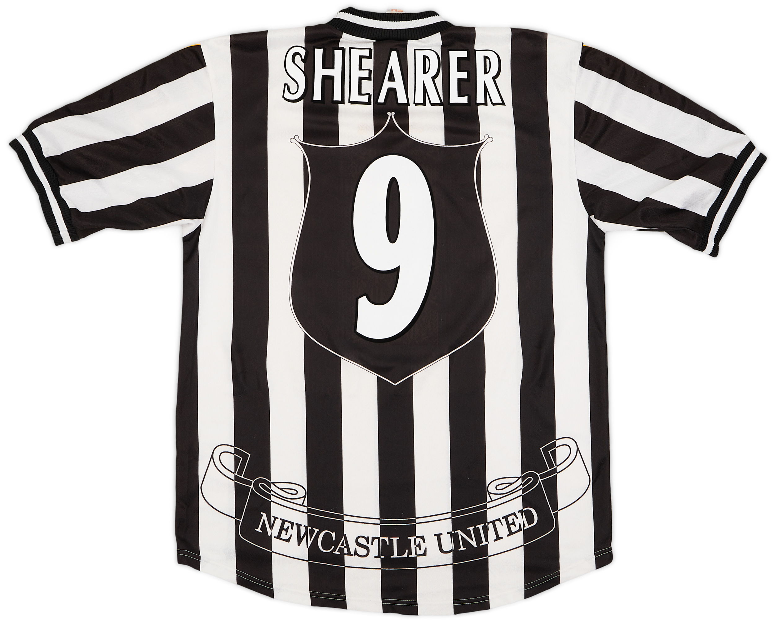 Newcastle United SHEARER 9番シャツ 1997-99 Newcastle Home Shirt Shearer #9 - 6/10 - (XL)