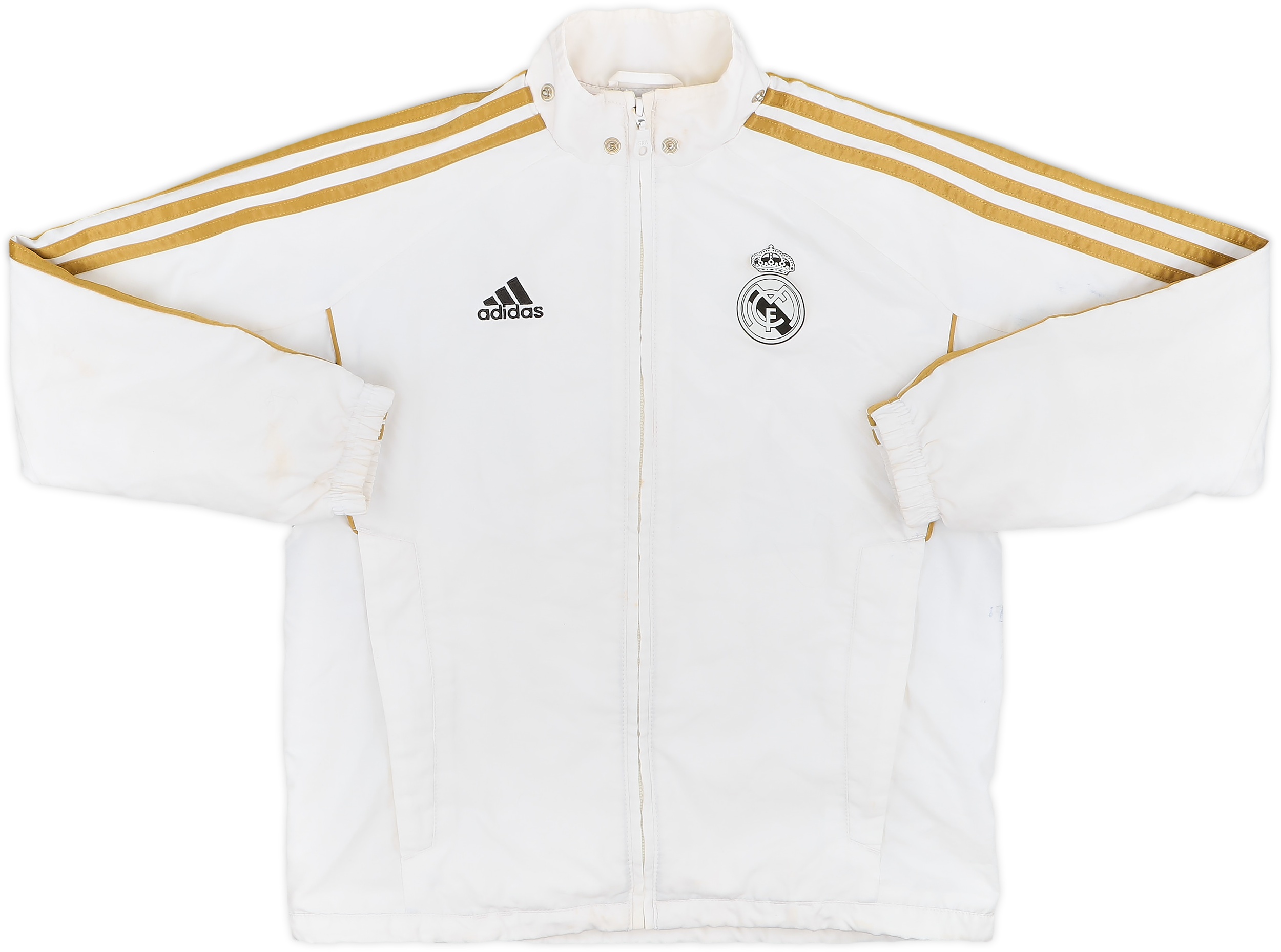 【古着】adidas Real Madrid 長袖シャツ 110周年 12-13 2011-12 Real Madrid adidas Track Jacket - 4/10 - (S.Boys)