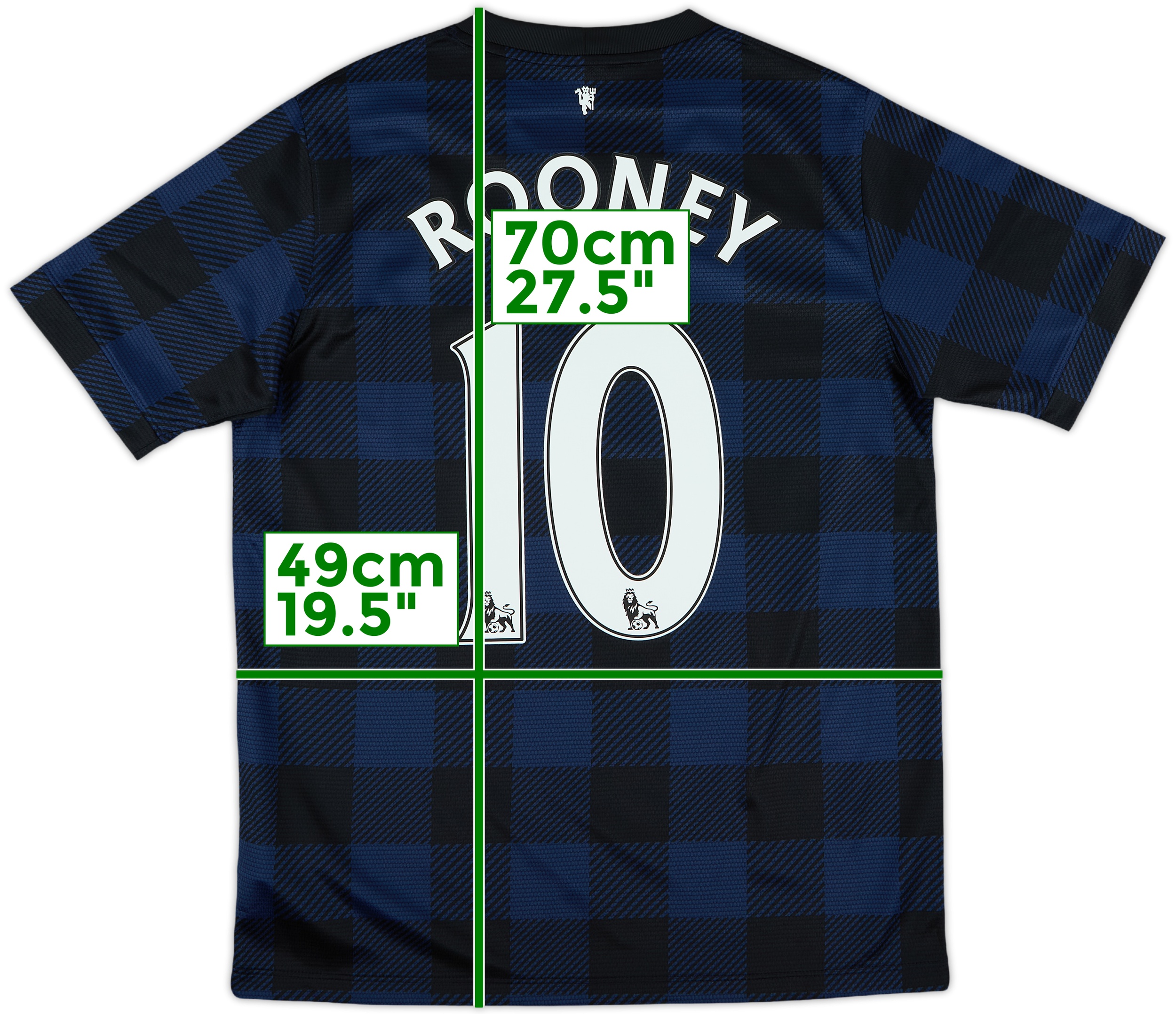 ウェア 13-14 MANCHESTER UNITED away NIKE XL 2013-14 Manchester United Away Shirt Rooney #10 - 10/10