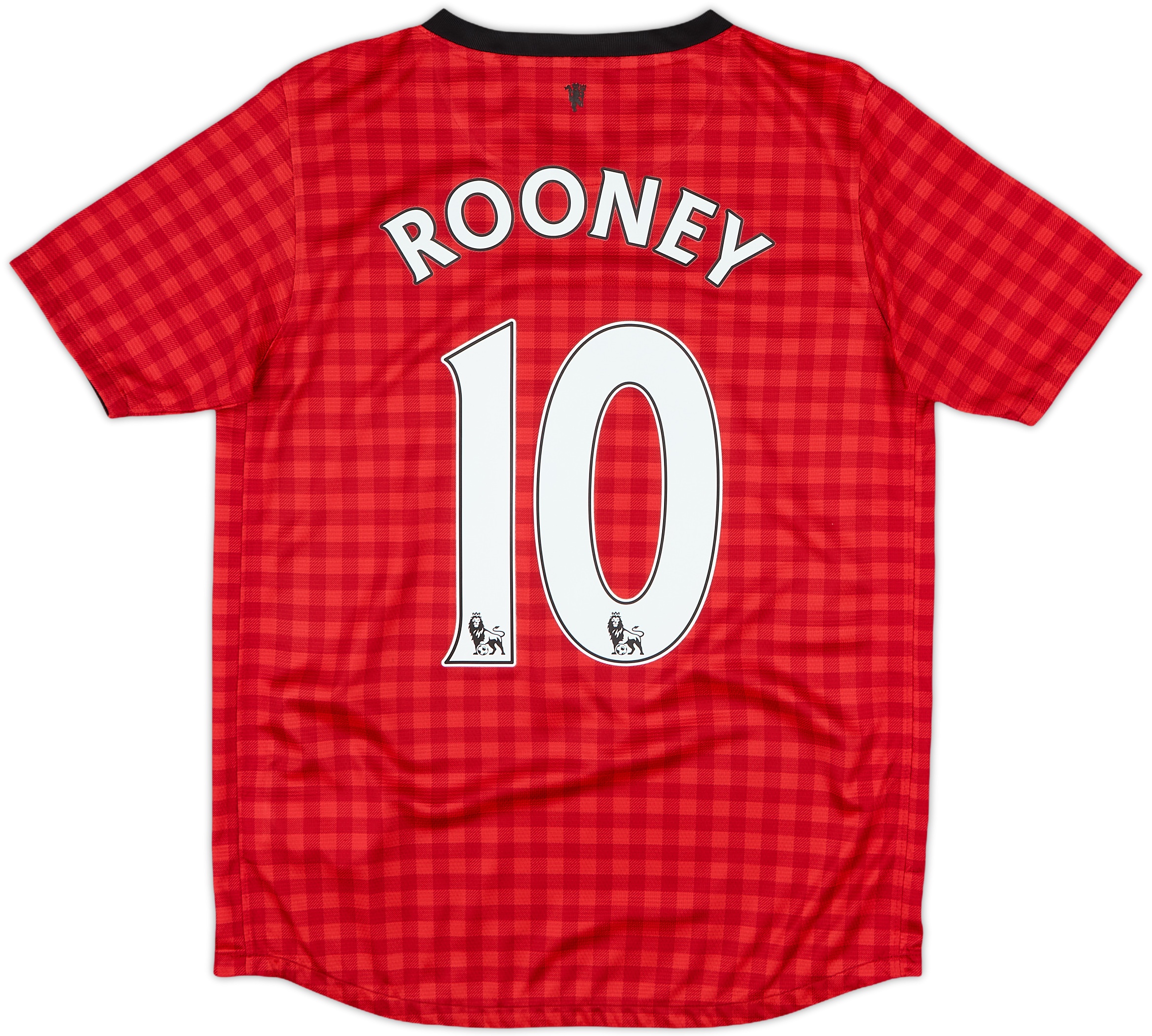 2012-13 Manchester United Home Shirt Rooney #10 - 8/10 - (XL