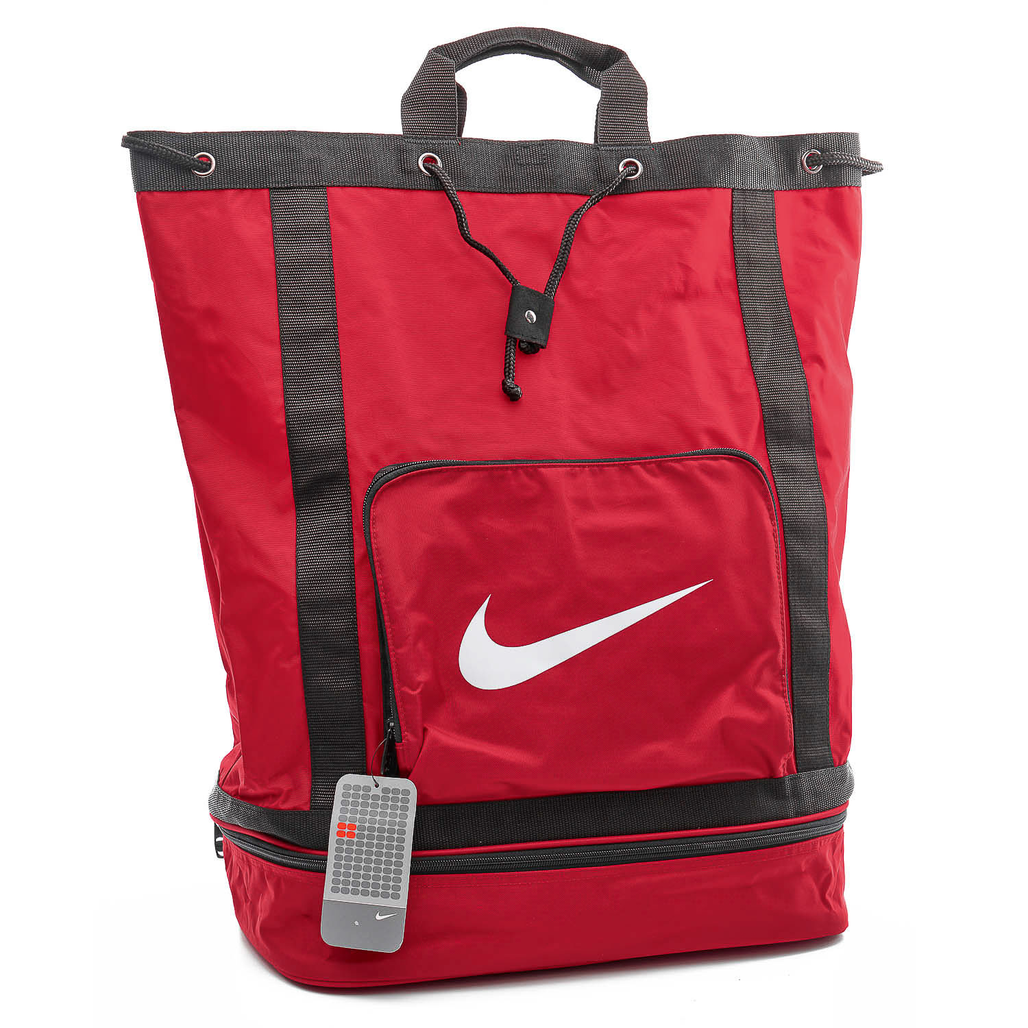 Nike Duffle Bag Brasilia Red Black Large Gym Travel Sport 28