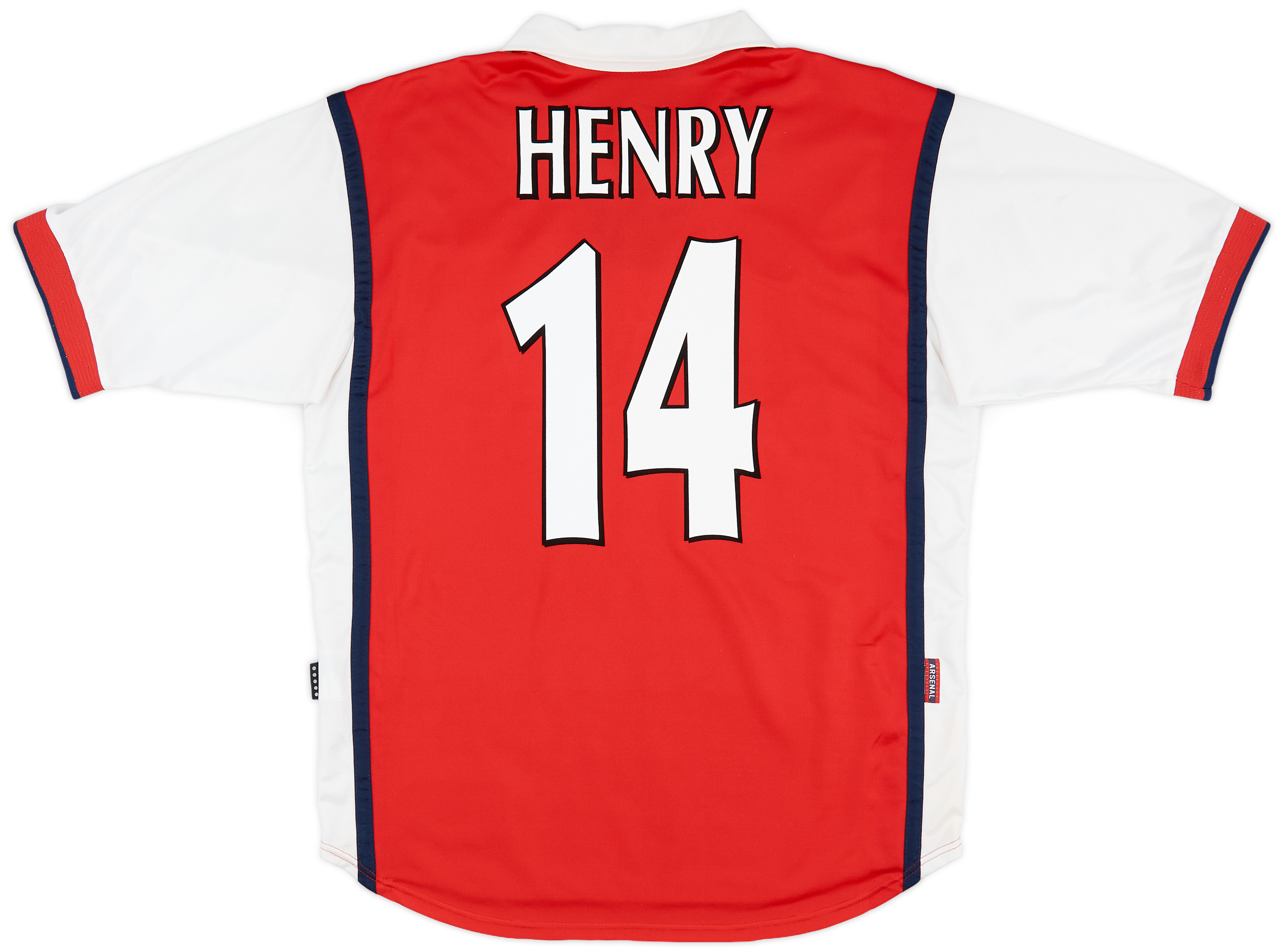 1999 00 Arsenal Home Shirt Henry 14 8 10 M