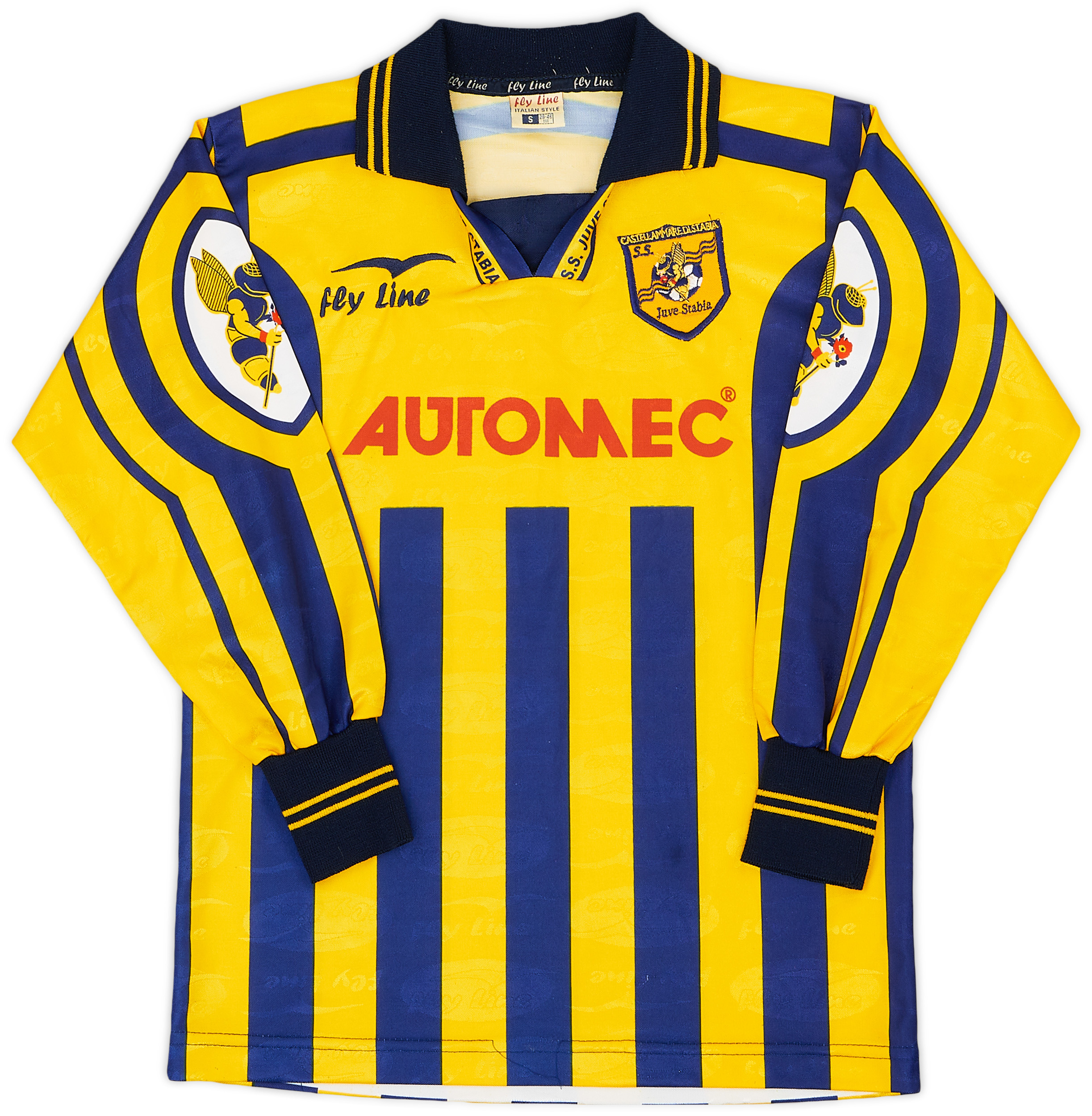200405 Juve Stabia L/S Home Shirt 8/10 (S)
