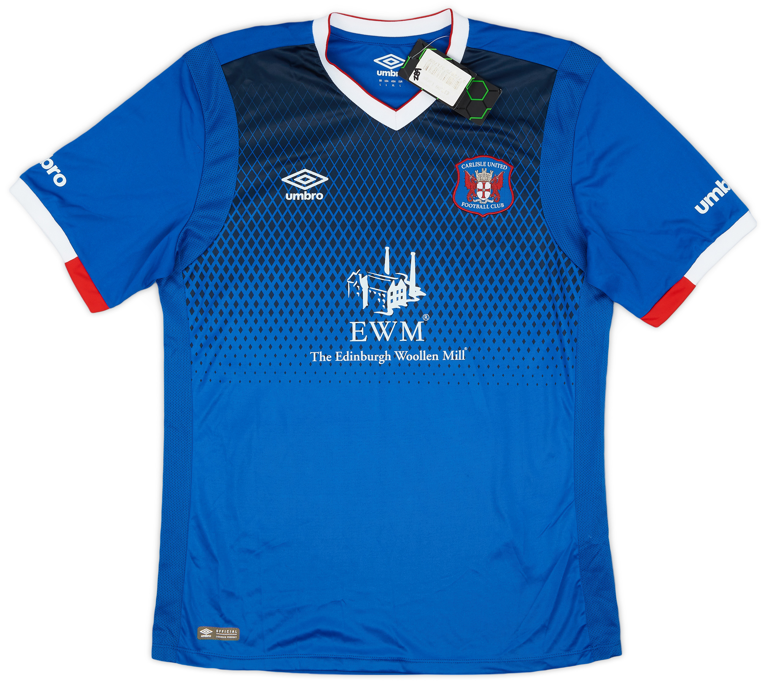 201718 Carlisle United Home Shirt (L)
