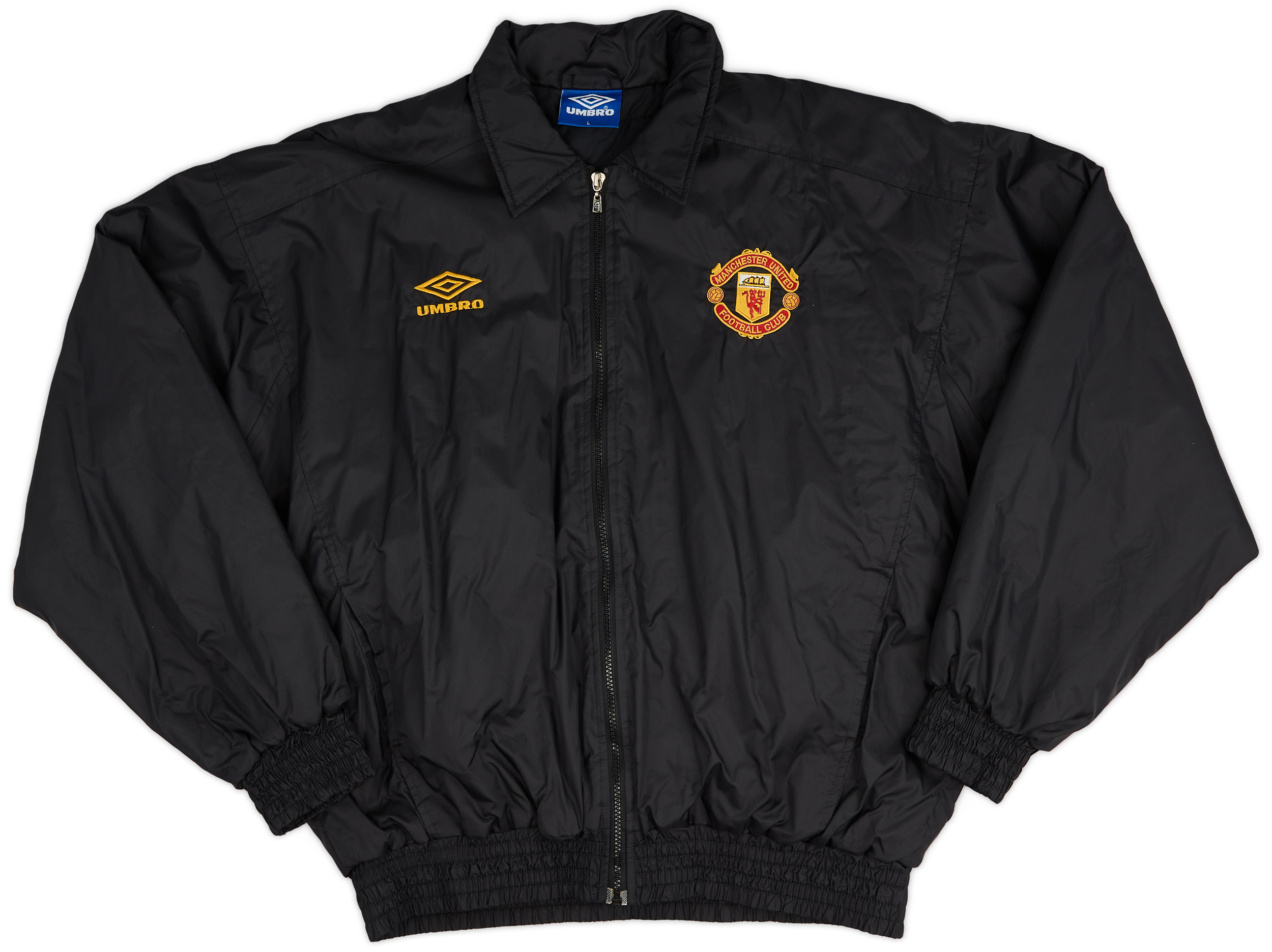 1993-94 Manchester United Umbro Padded Bench Coat - 7/10 - (L)