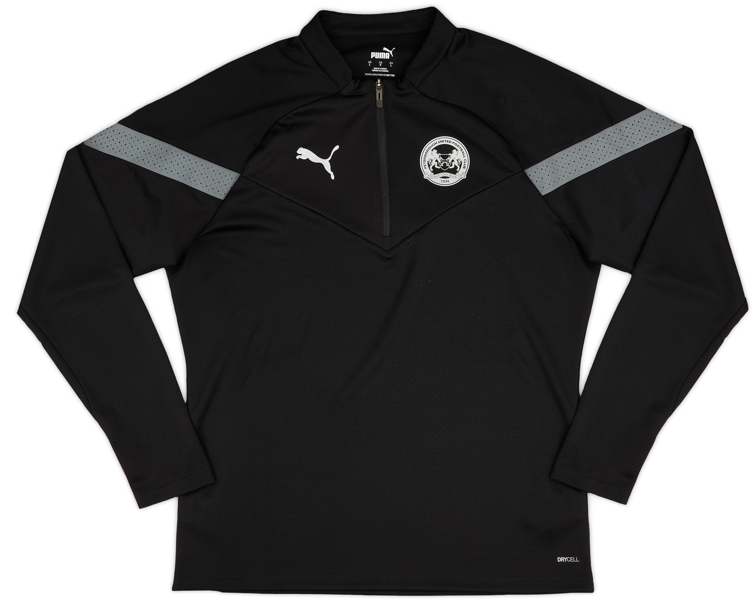 202223 Peterborough Puma 1/4 Zip Training Top 9/10 (L)