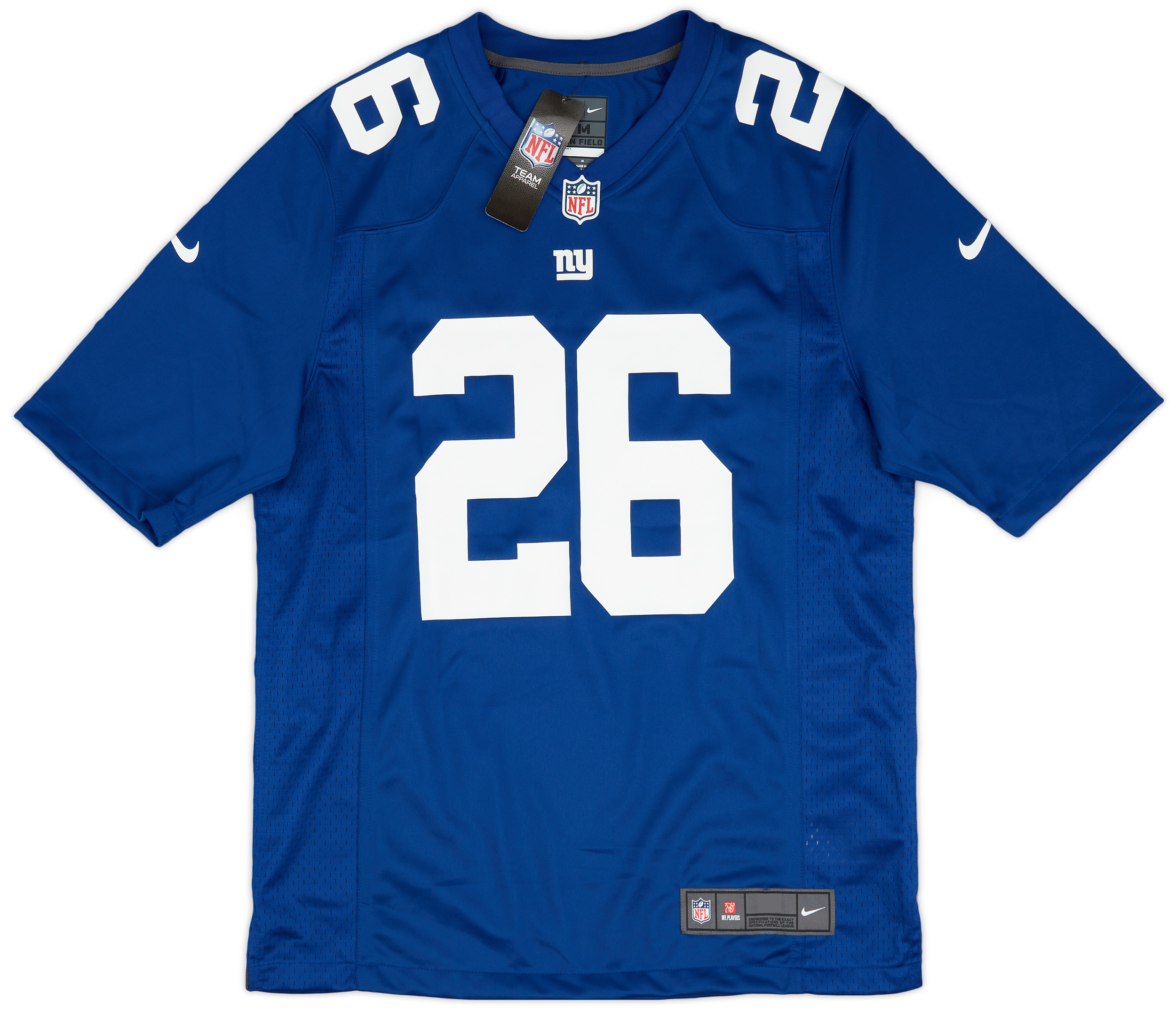 2018-23 New York Giants Barkley #26 Nike Game Home Jersey (S)