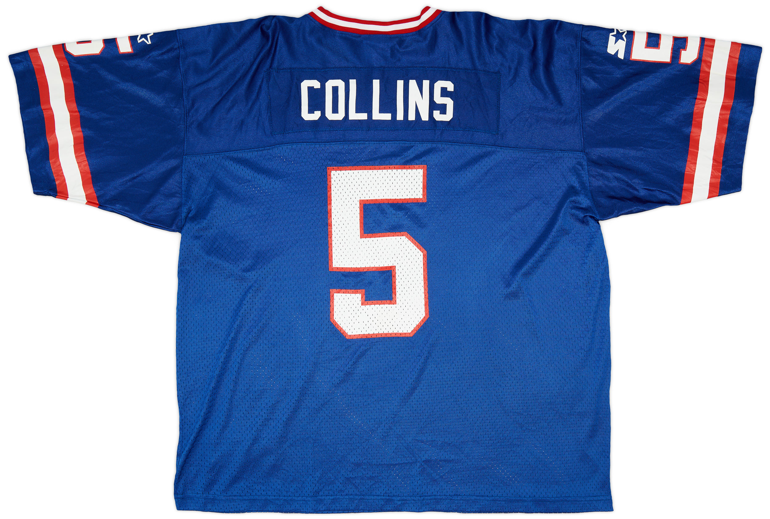 90sNIKE NEW YORK GIANTS COLLINS ♯5ゲームシャツ 90sNIKE NEW YORK GIANTS COLLINS ♯5ゲームシャツ