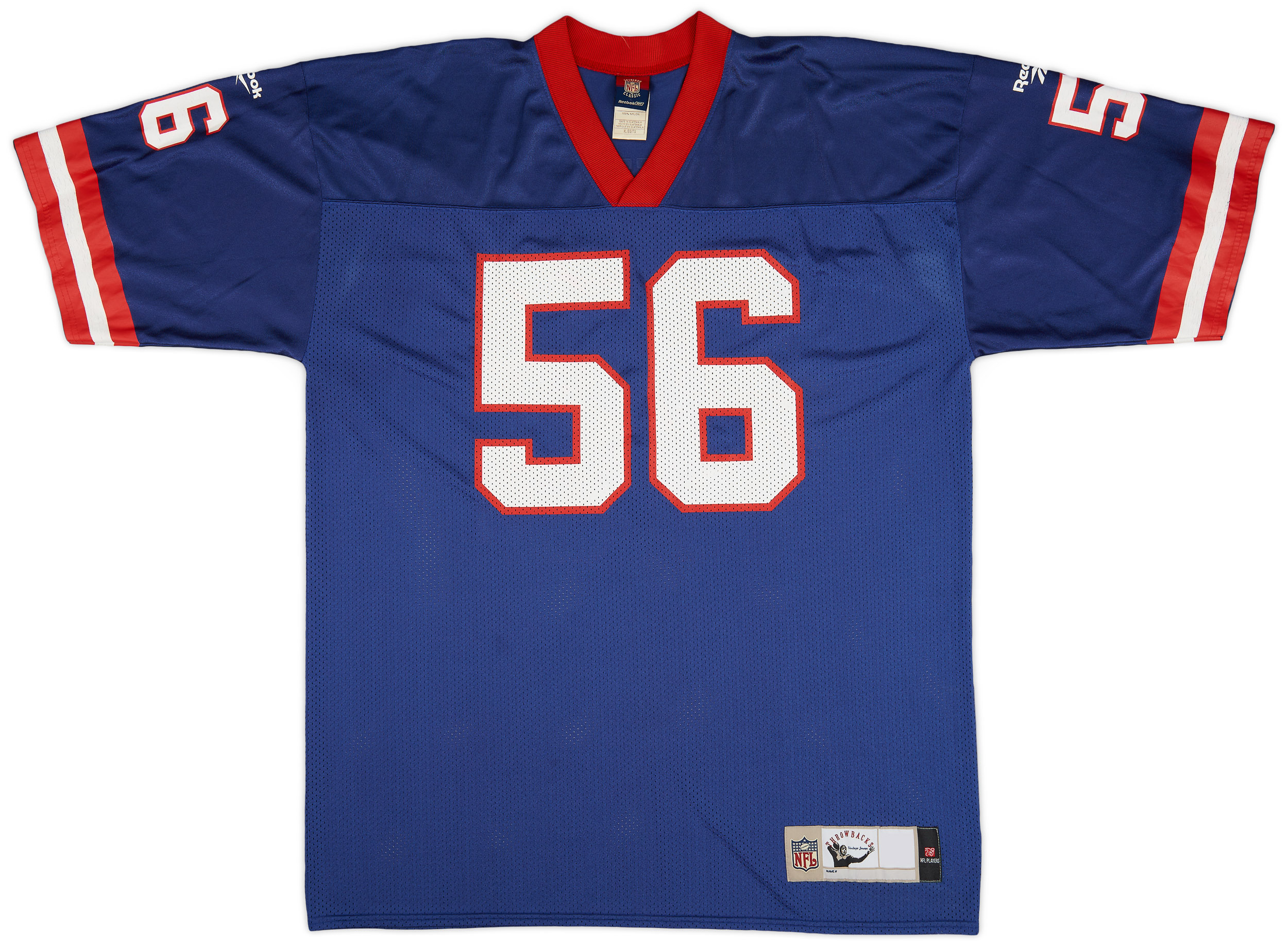 1986 New York Giants Taylor 56 Reebok Throwback Home Jersey Very Good XL 1986-new-york-giants-taylor-56-reebok-throwback-home-jersey-very-good-xl