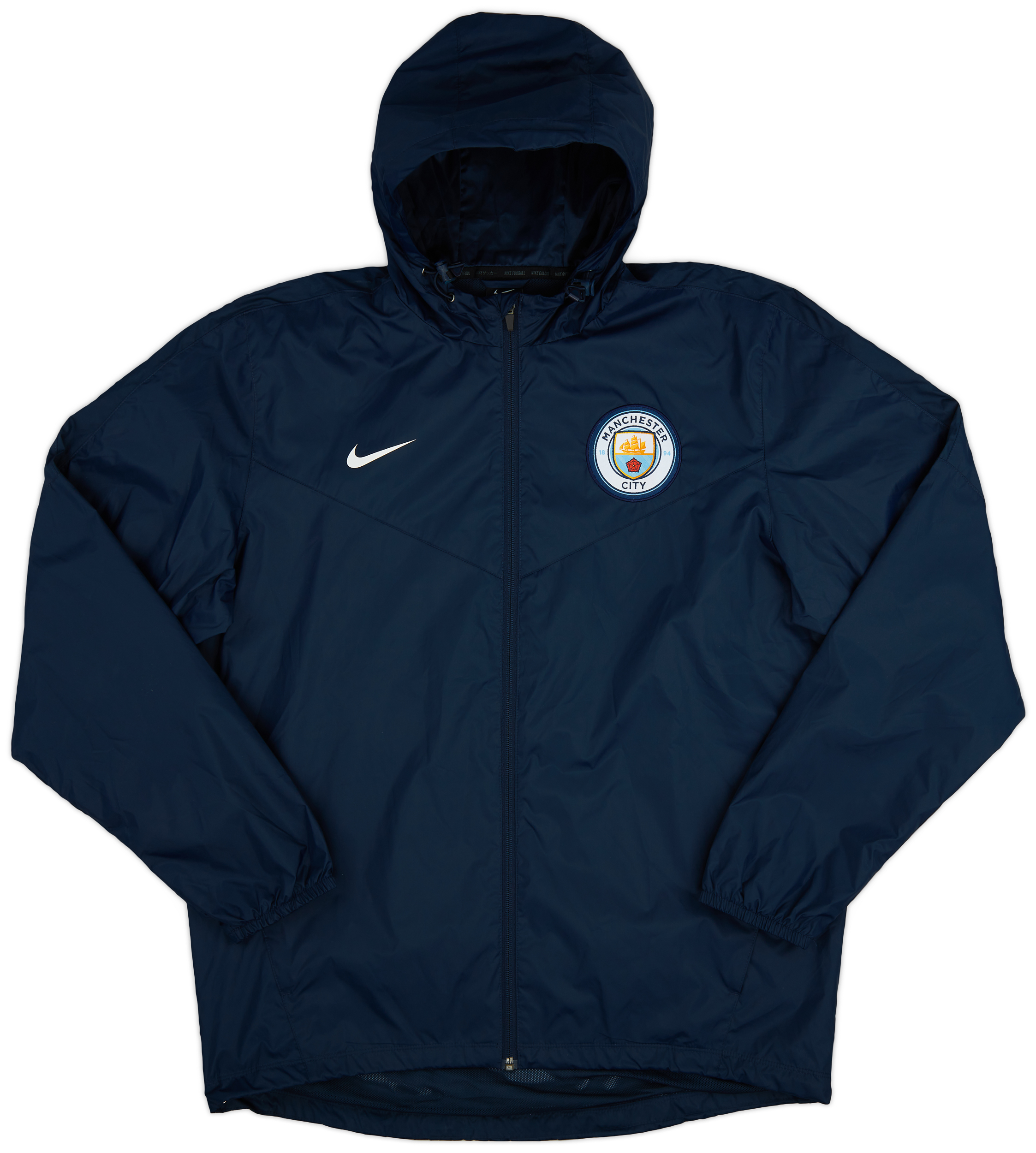 2016 17 Manchester City Nike Rain Jacket Excellent 9 10 L