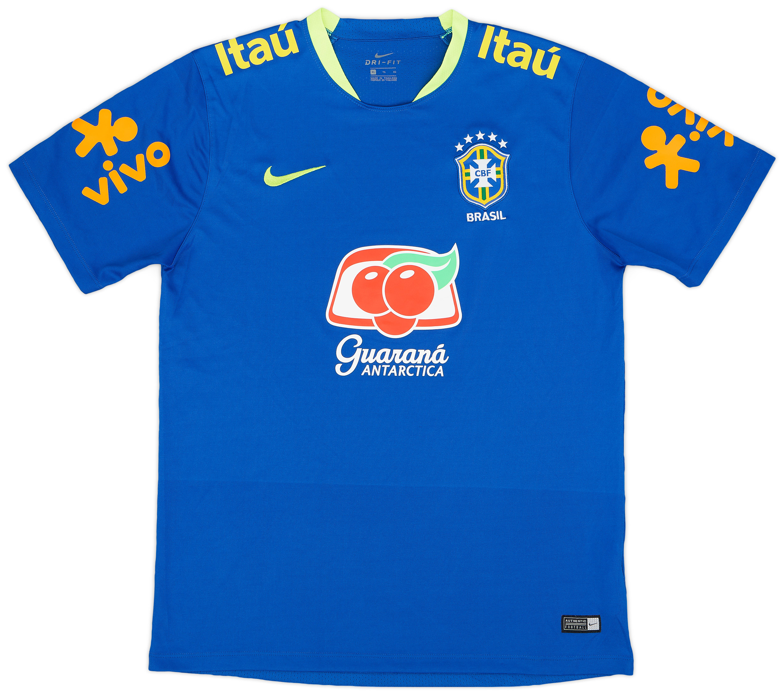 2017-18 Brazil Nike Training Shirt - 9/10 - (XL)
