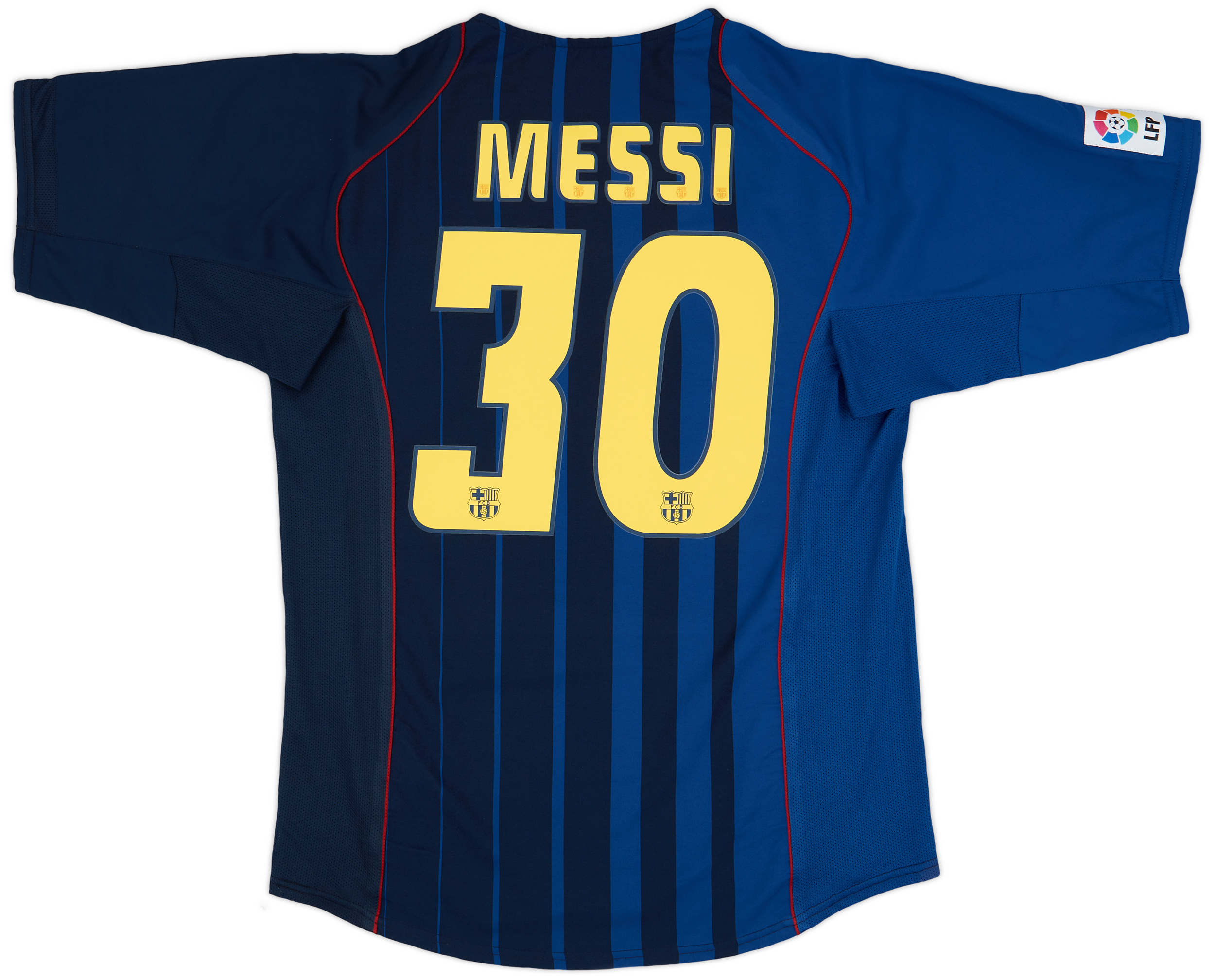 2004 05 Barcelona Away Shirt Messi 30 9 10 L