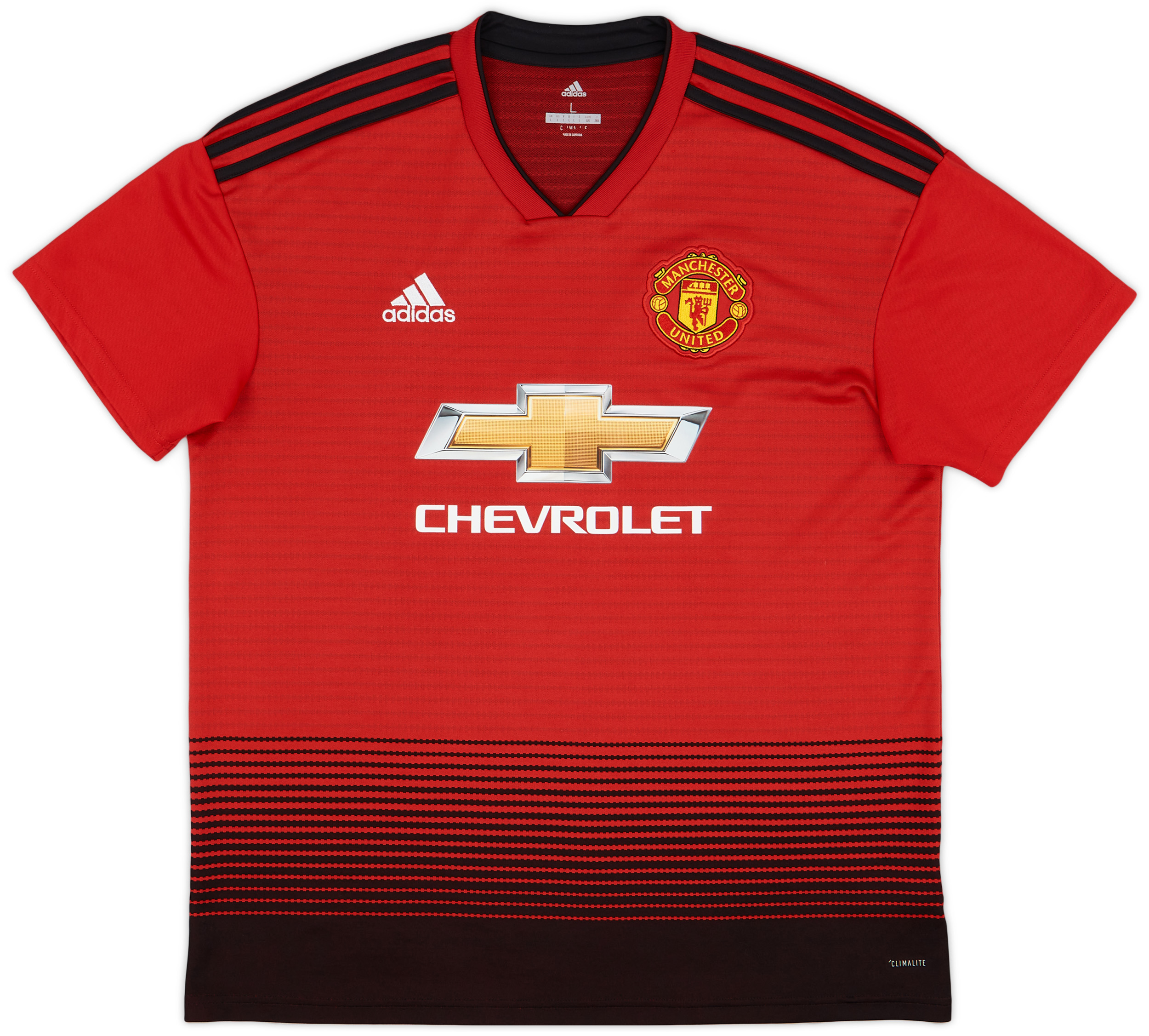 2018-19 Manchester United Home Shirt - 9/10 - (L)
