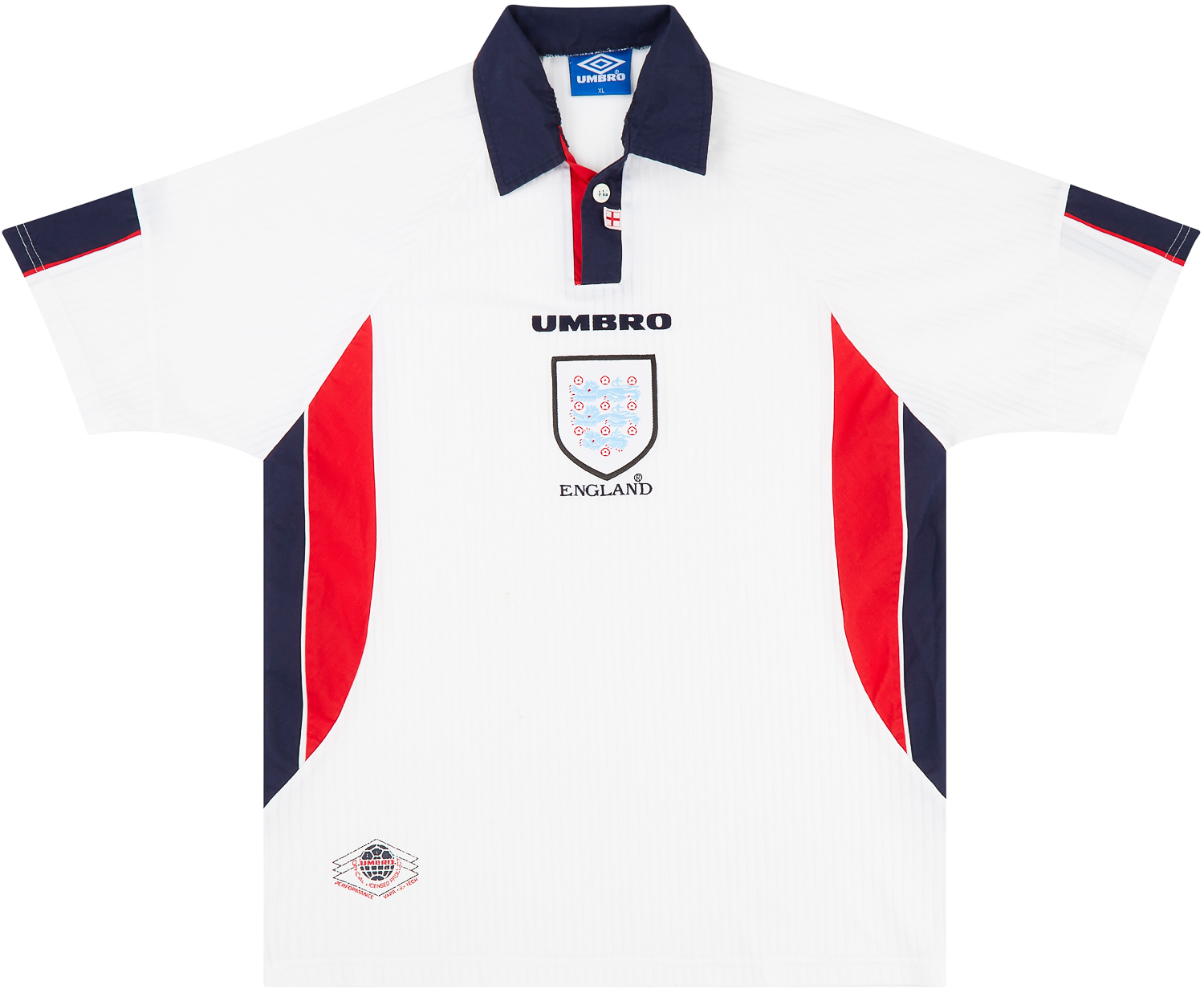 1997-99 England Home Shirt (Good) Y
