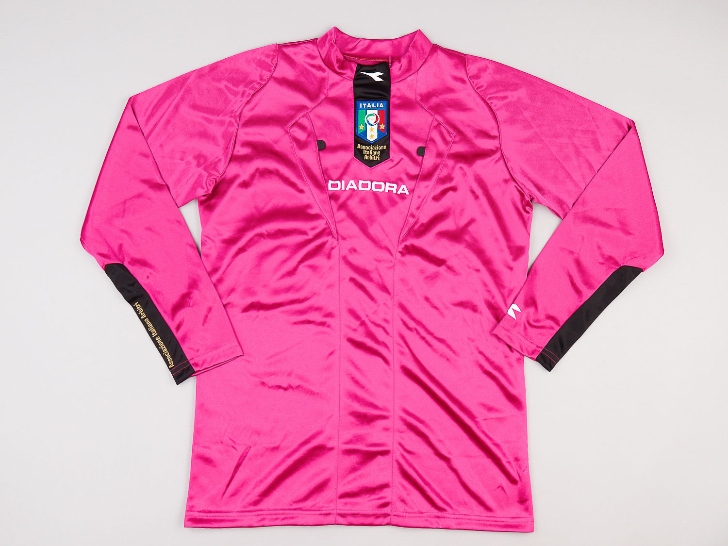 2000s Italy Diadora Referee L S Shirt Excellent S