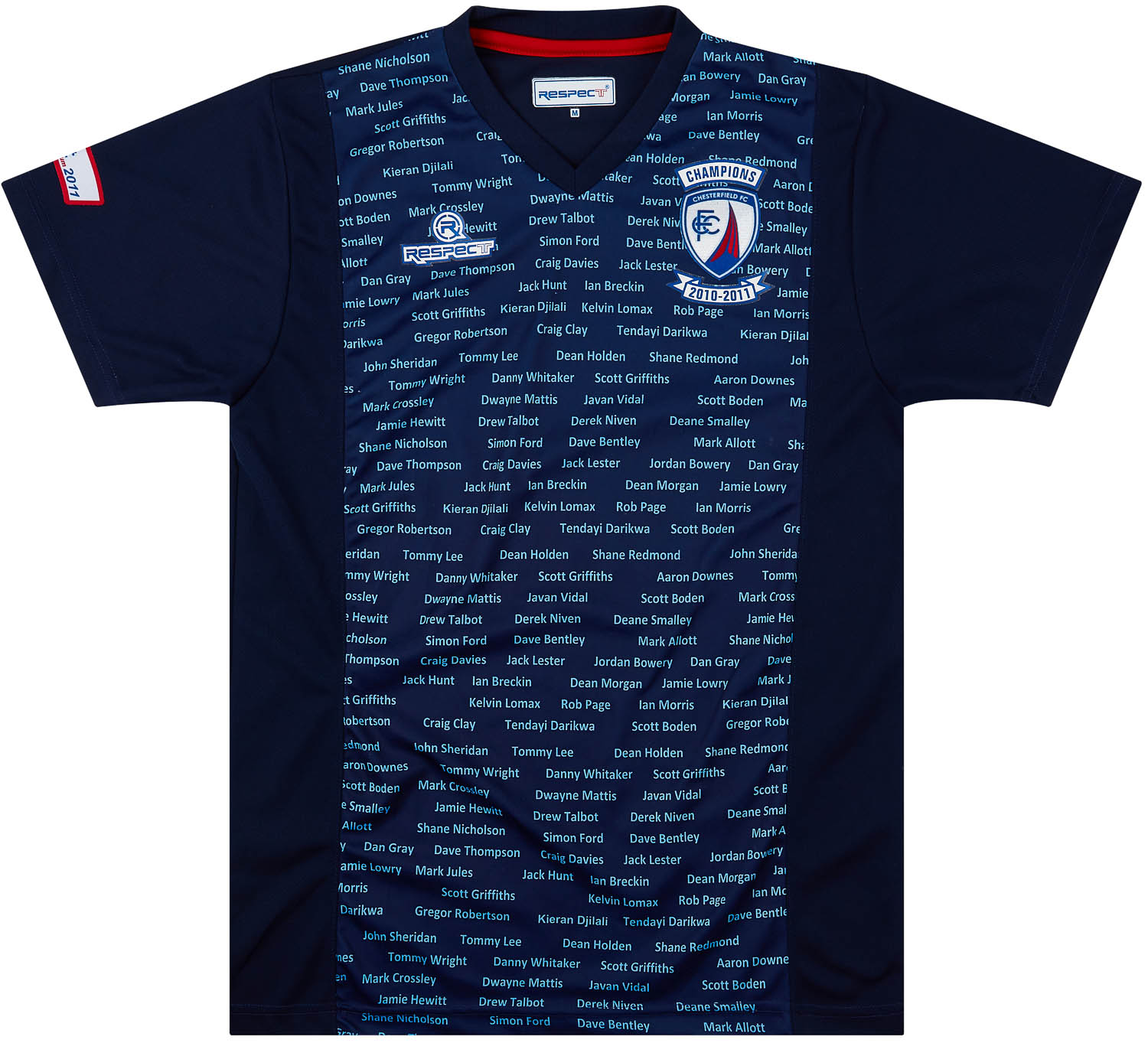 2010-11 Chesterfield 'Champions 2010-11' Special Shirt - 8/10 - (M)