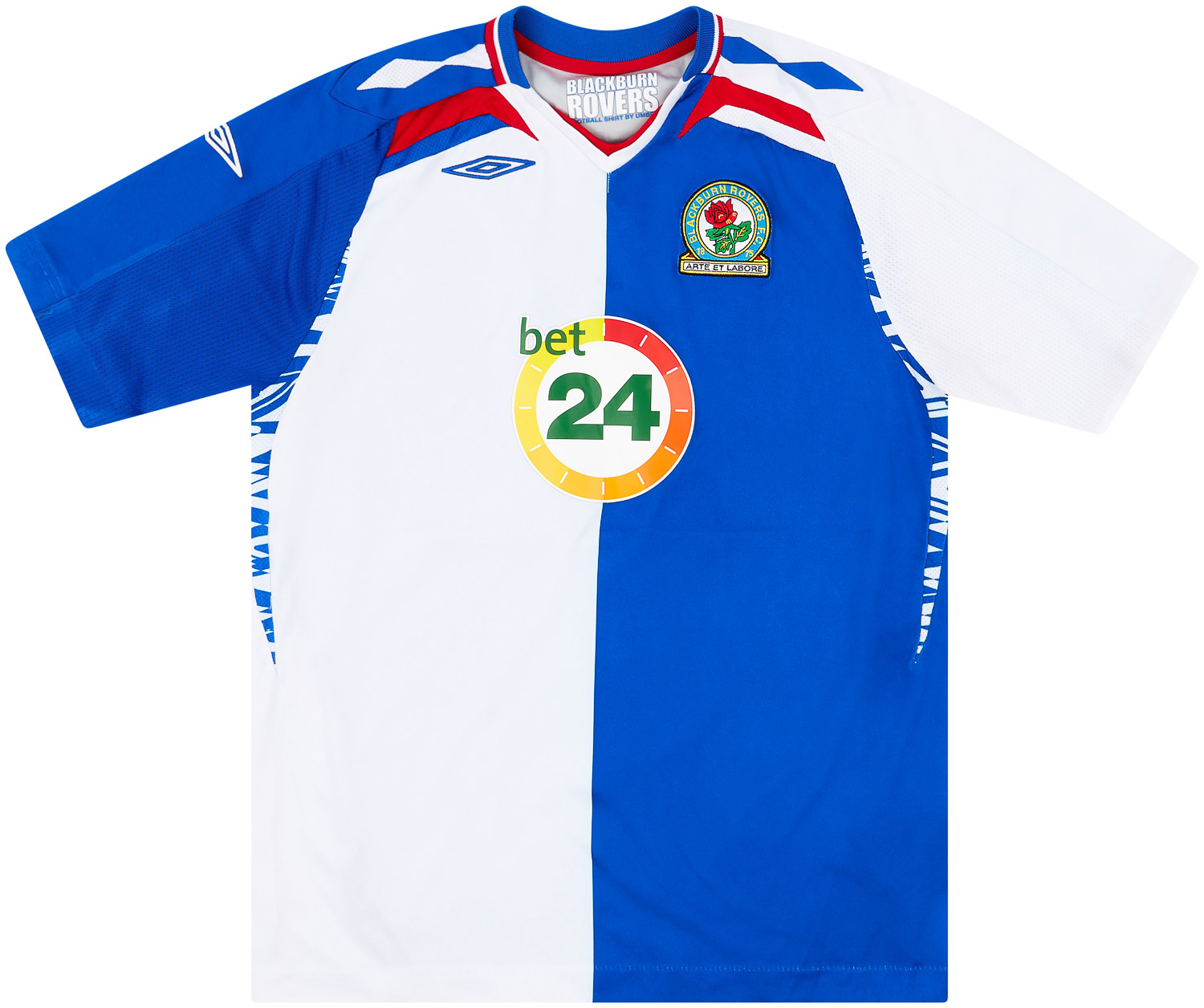 200708 Blackburn Home Shirt Good 5/10 (XL.Boys)