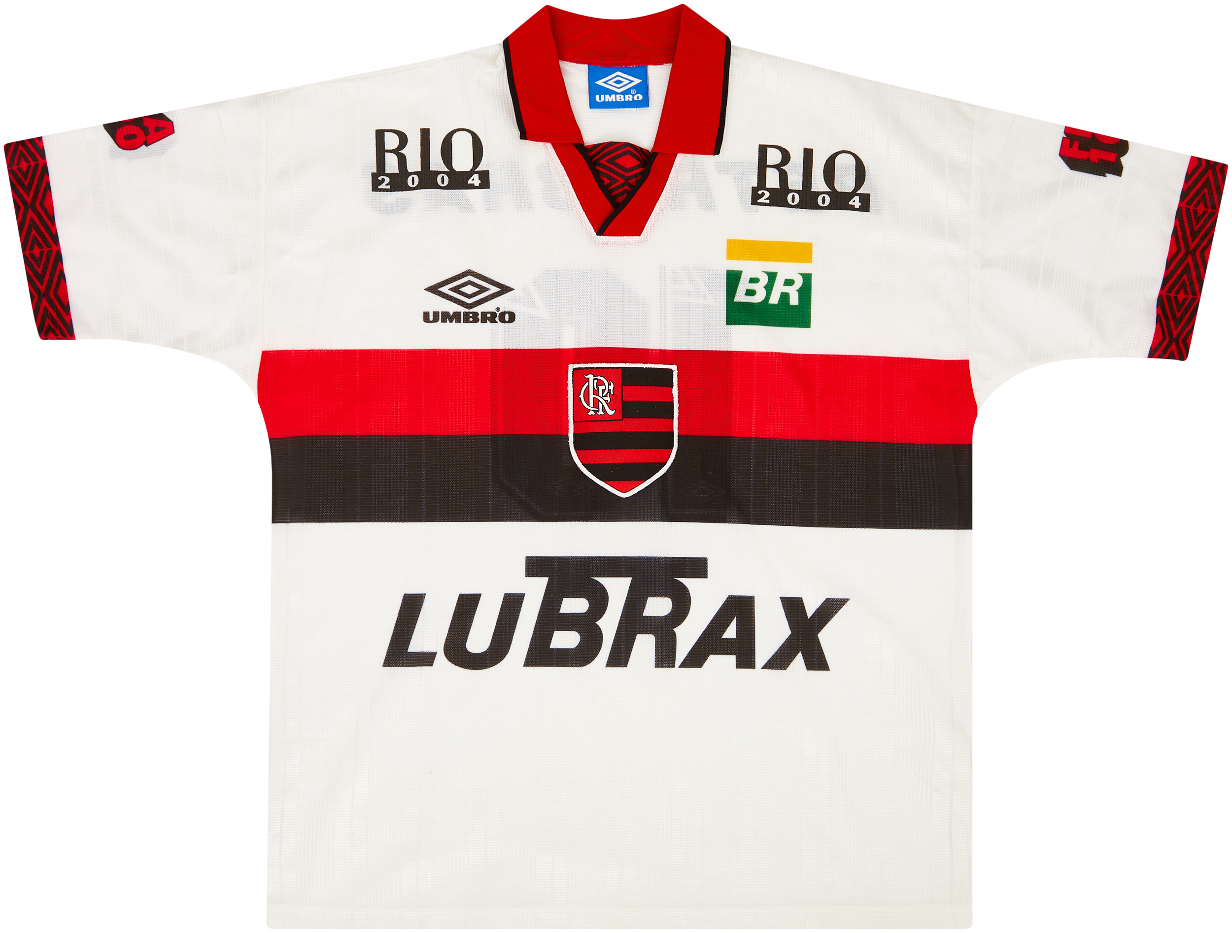 1995-96 Flamengo Centenary Away Shirt #10 - 9/10 - (L)