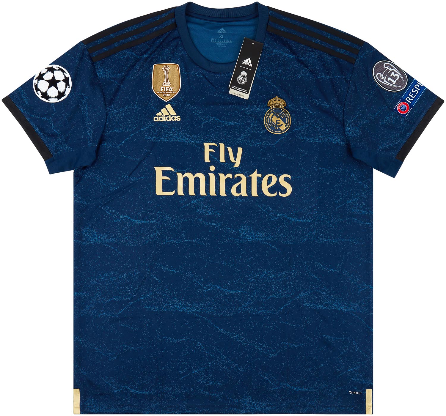 2019-20 Real Madrid CL Away Shirt James #16 NEW XL
