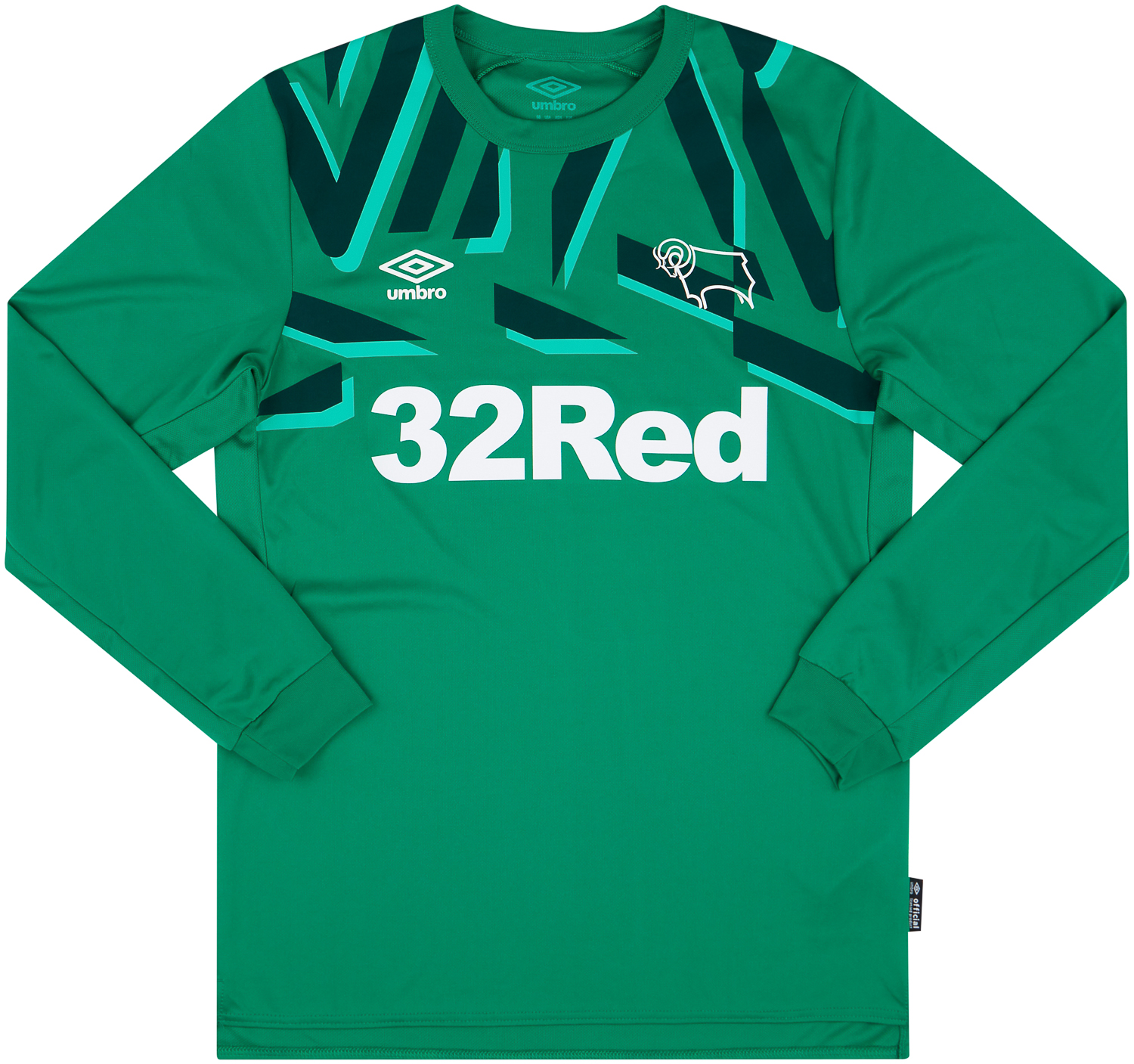 Dcfc Derby County 2021 Kit 2019-20 Derby County GK Shirt 10/10 (M)