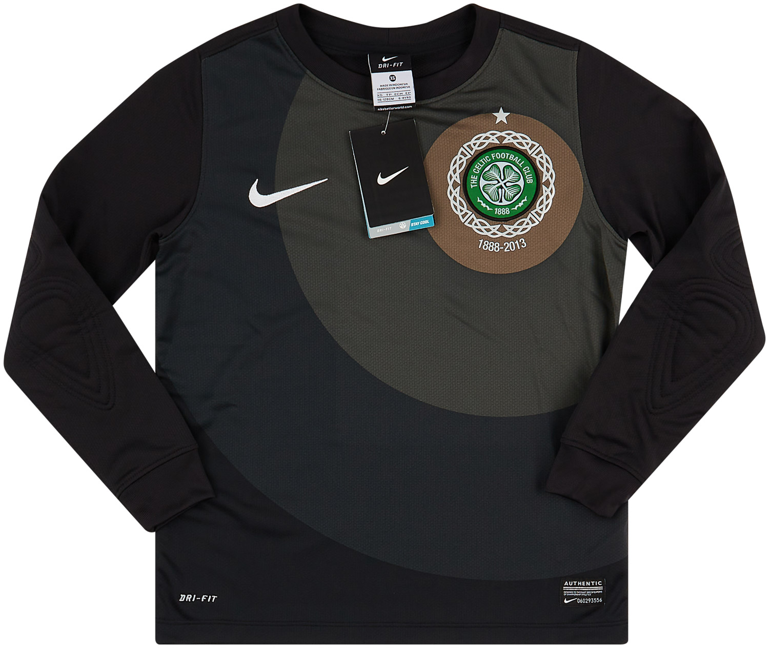 201213 Celtic '125th Anniversary' GK Shirt (XS.Boys)