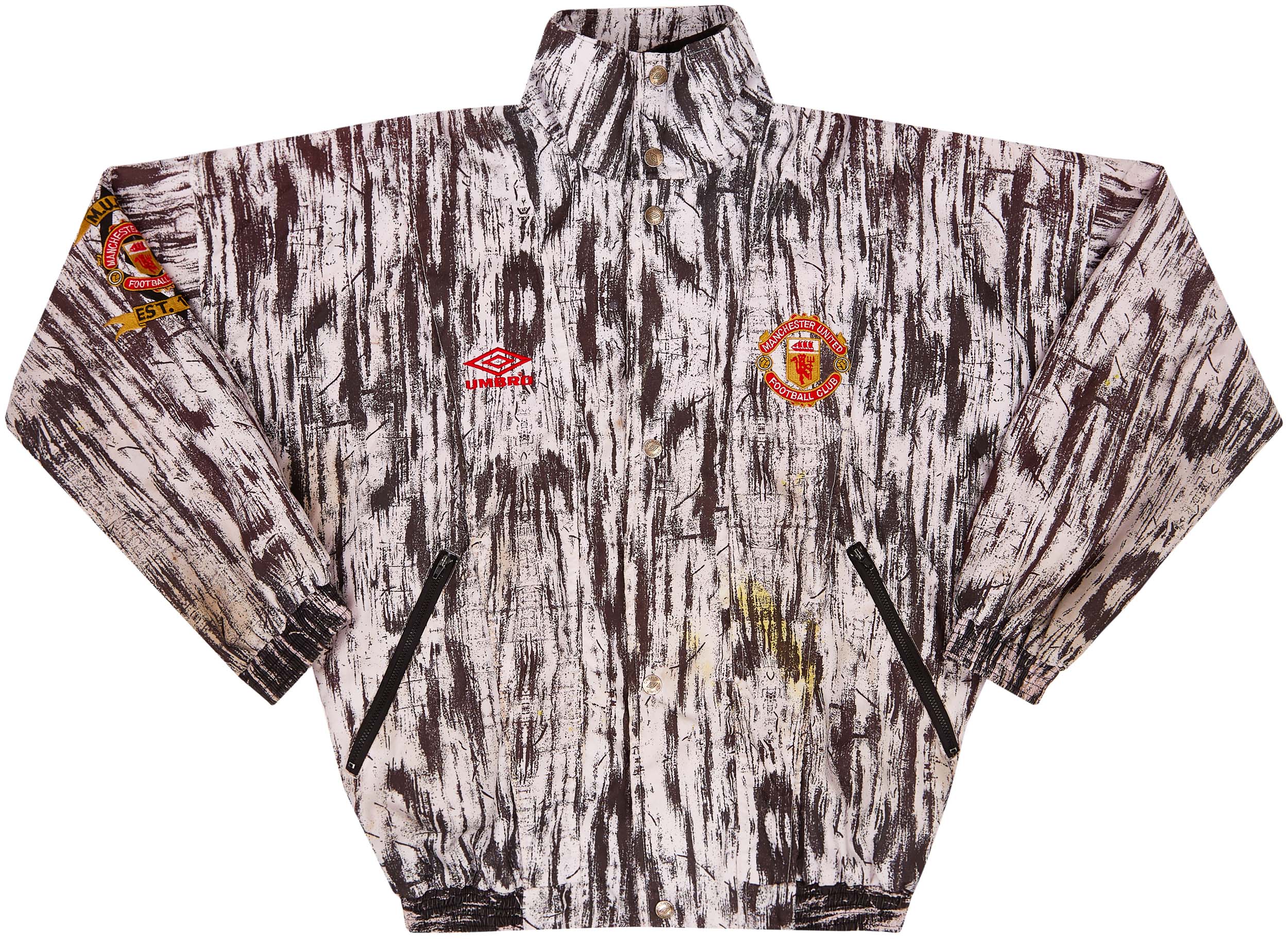 1992-93 Manchester United Umbro Woven Presentation Jacket - 5/10 