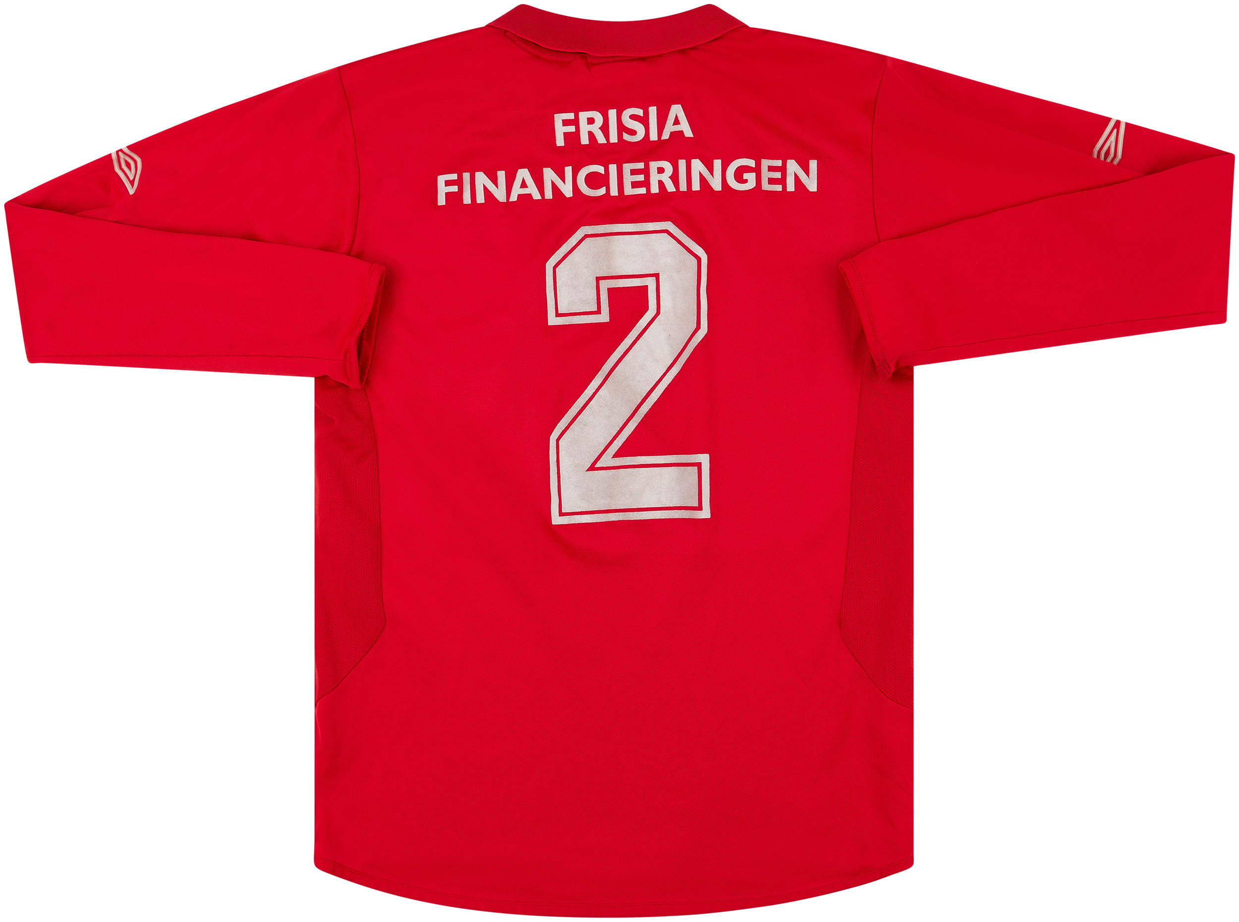 Kappa AZ Alkmaar シャツ 6 SILVA 2005-06 AZ Alkmaar Home L/S Shirt - 8/10 - (XL)
