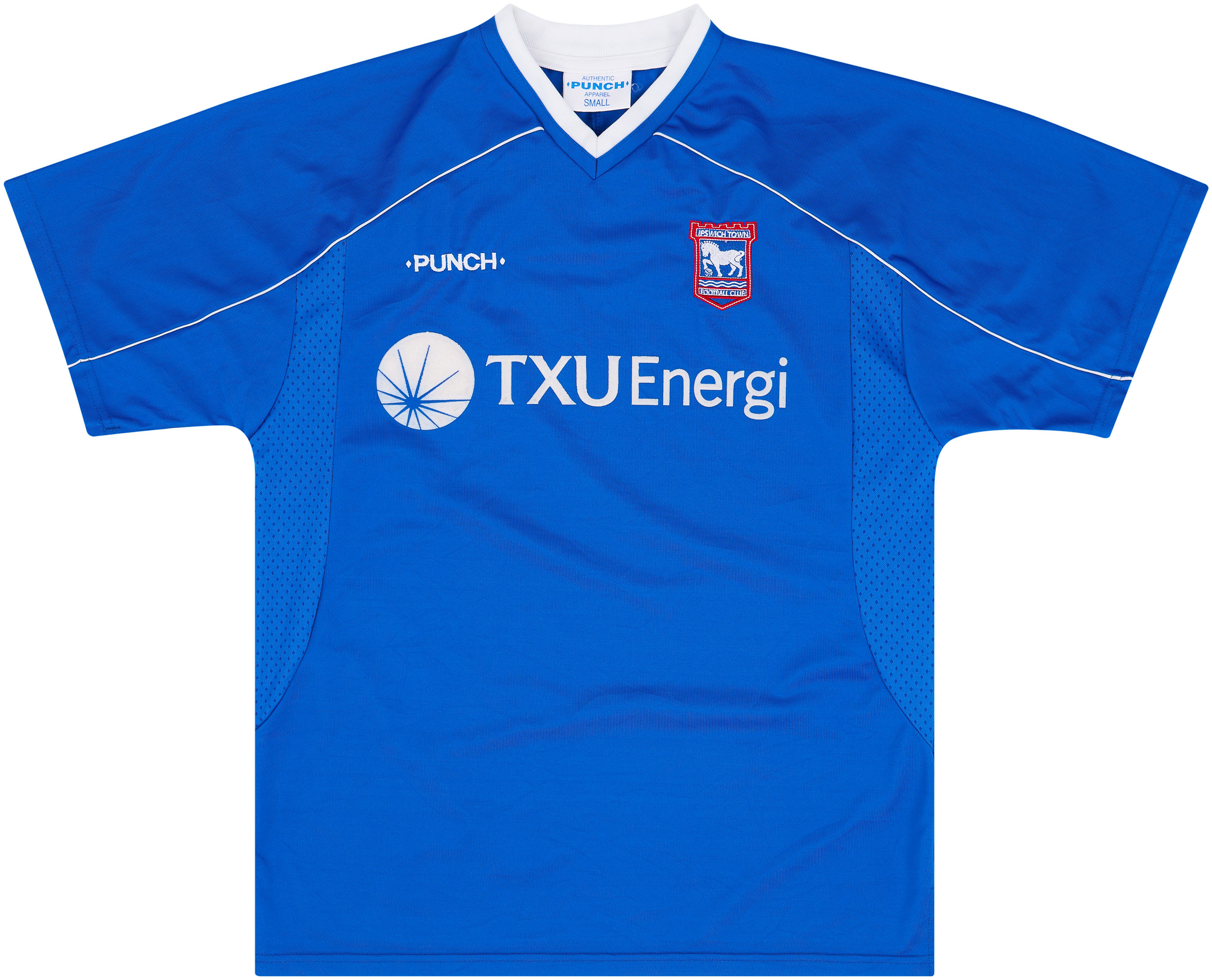 200102 Ipswich Home Shirt Excellent 9/10 (S)