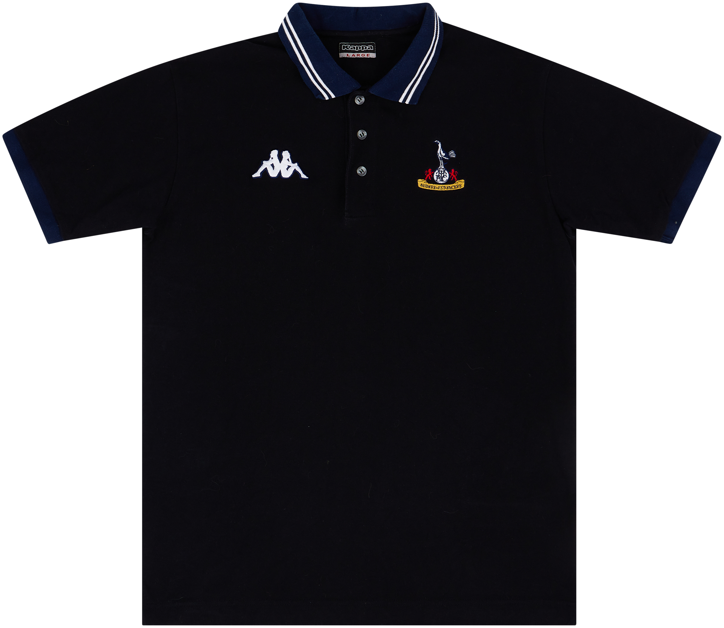 2003-04 Tottenham Kappa Polo Shirt - Excellent 8/10 - (L)