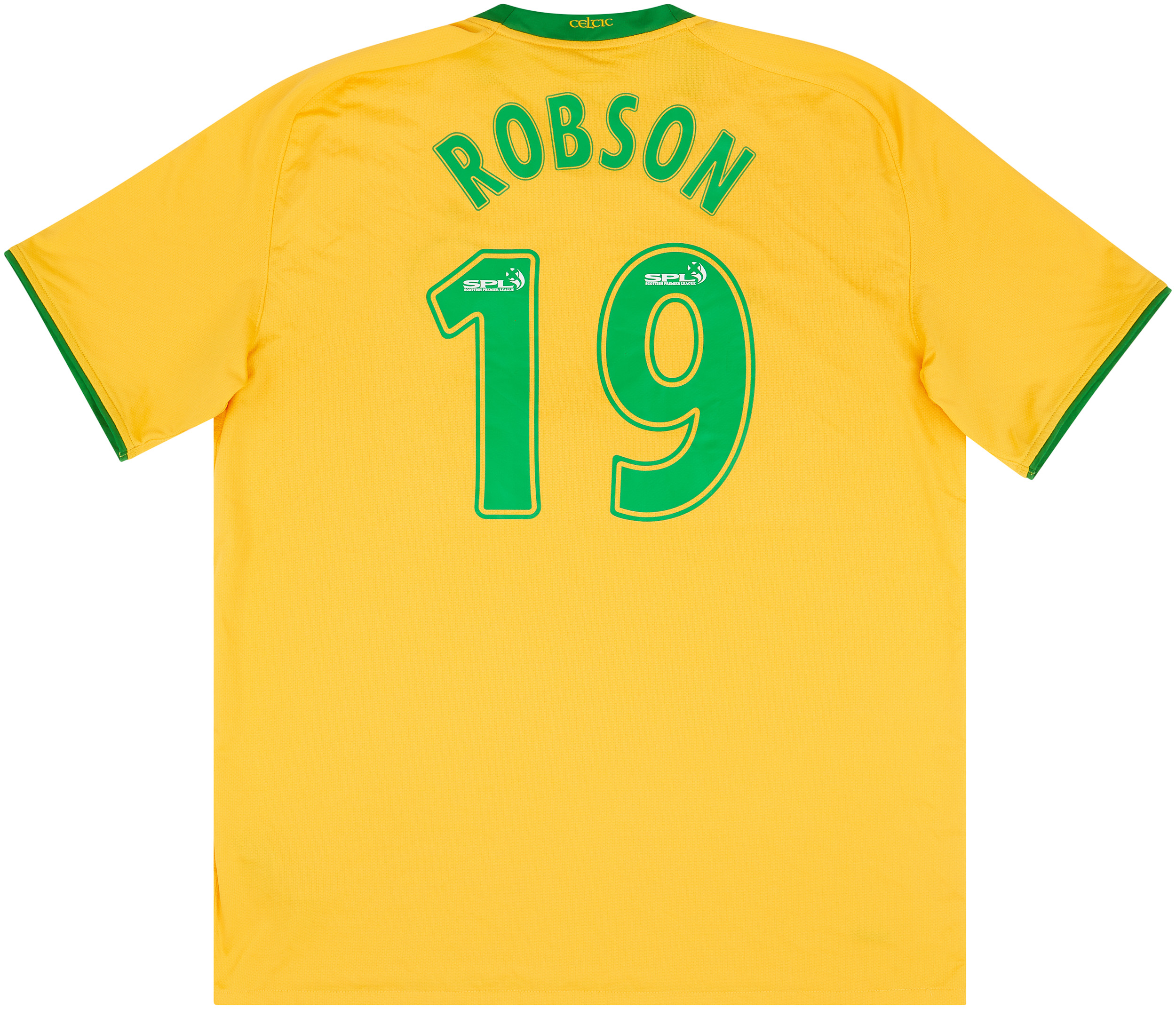 2008-09 Celtic Away Shirt Robson #19 - 9/10 - (XXL)