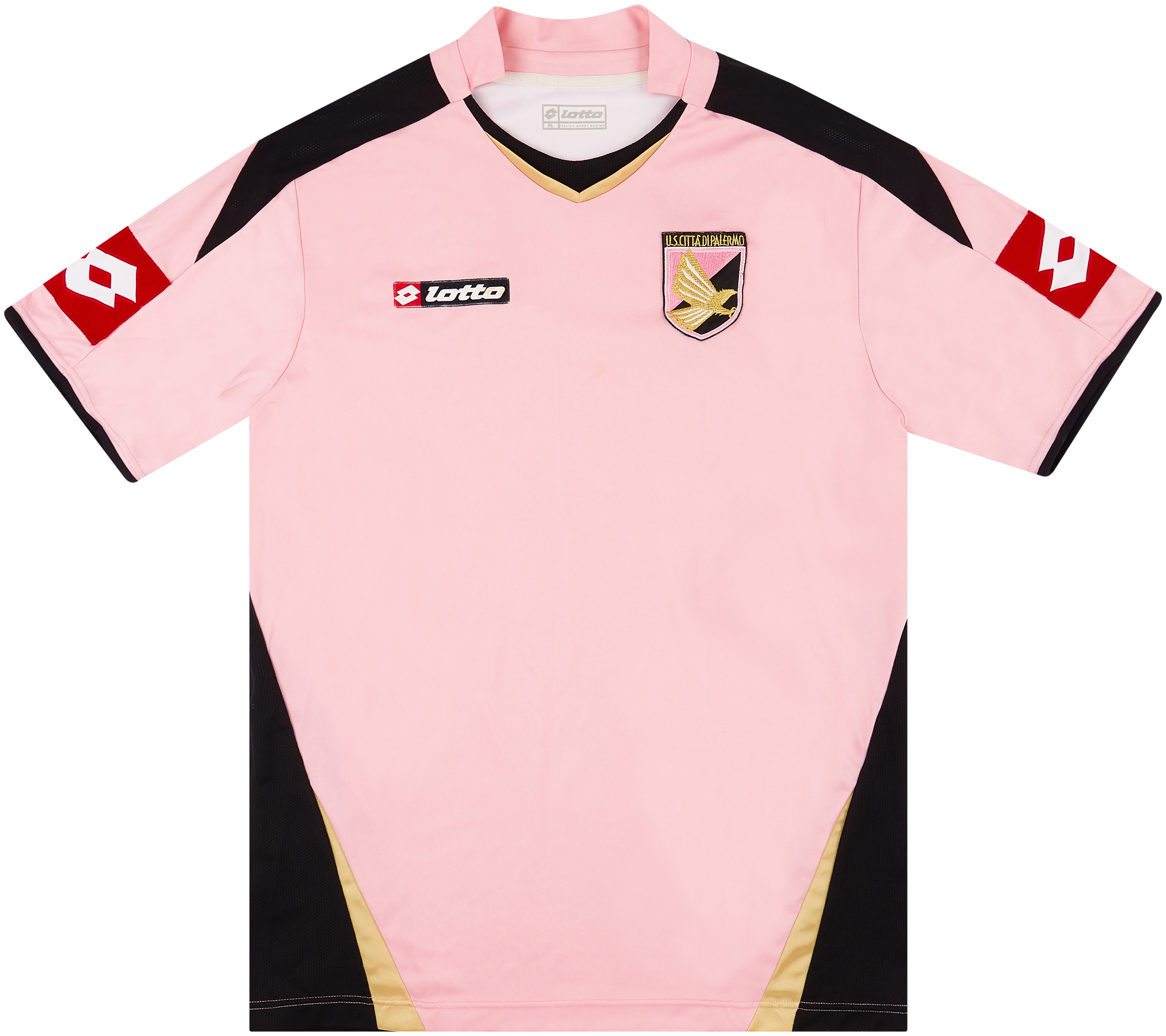 Maillot Vintage US Palerme 1997 - Kappa Rose, Domicile, Taille XL Homme