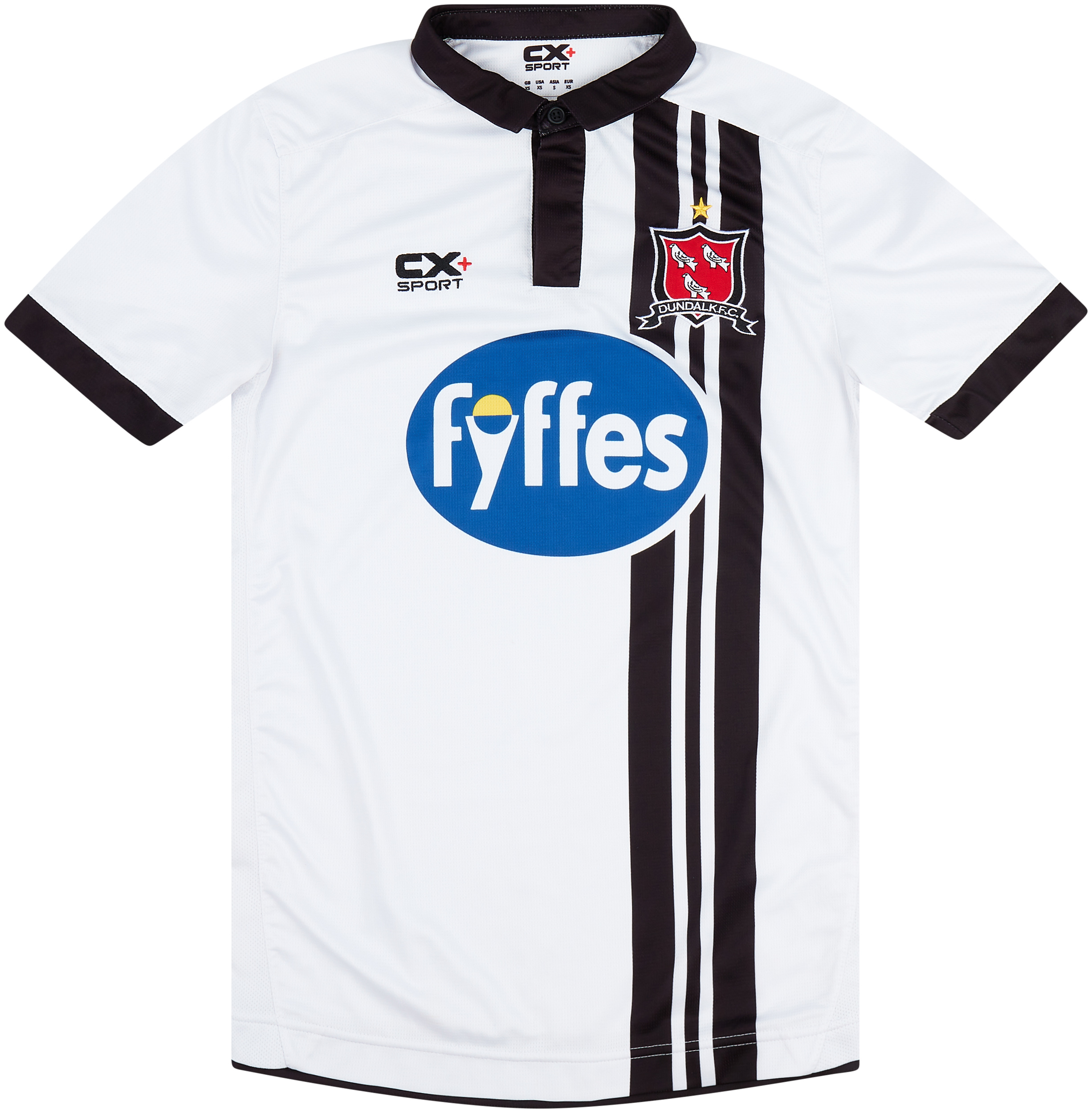 2016-17 Dundalk Home Shirt - 9/10 - (XS)