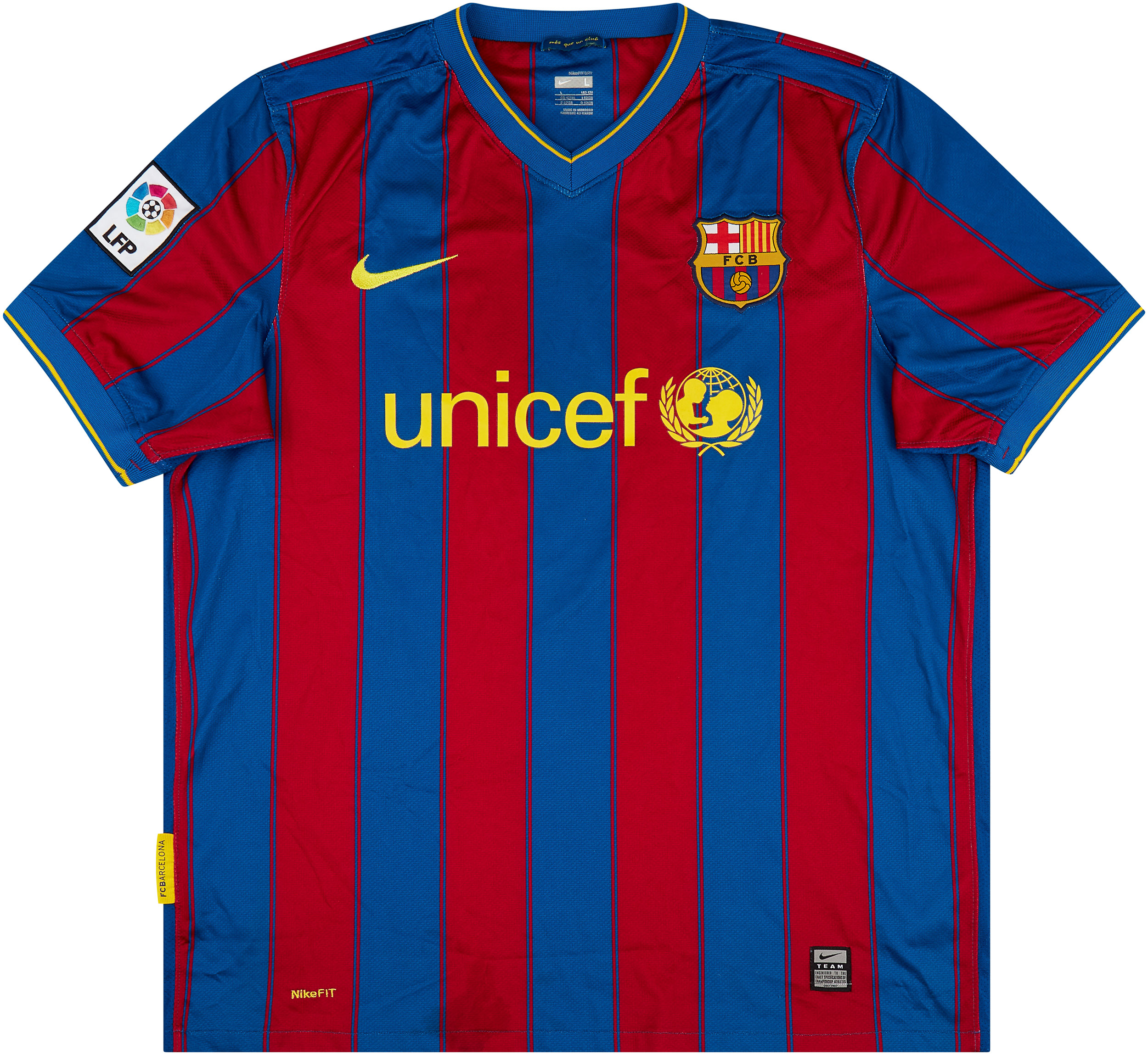 barcelona home shirt