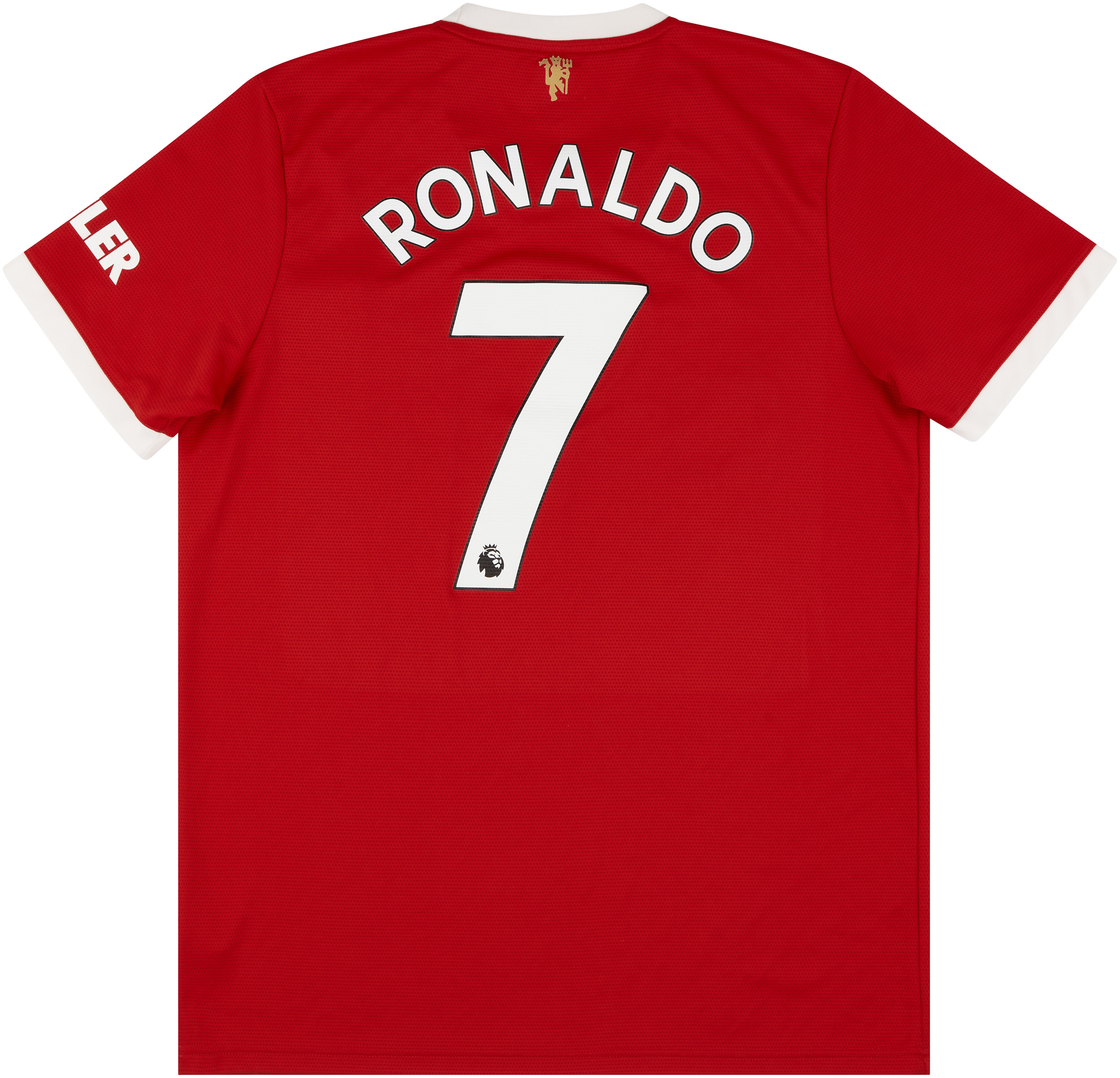 2021-22 Manchester United Home Shirt Ronaldo #7 - Good 5/10 - (L)
