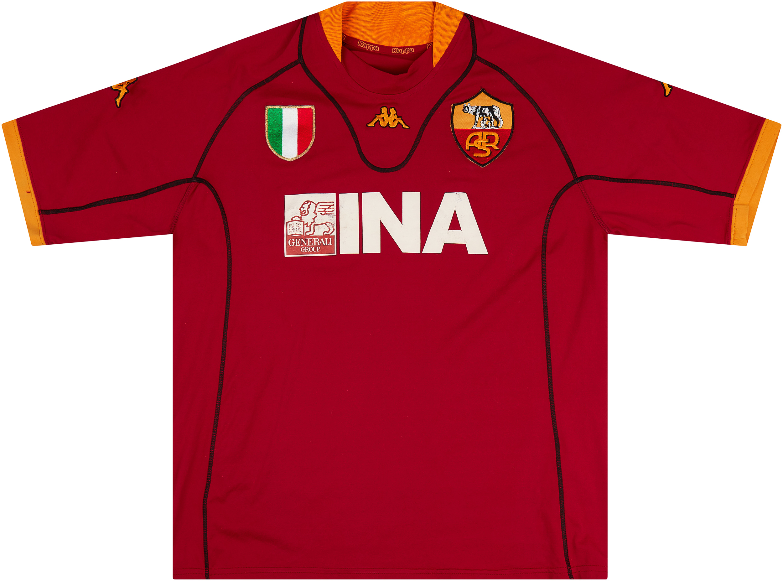 as roma home shirt