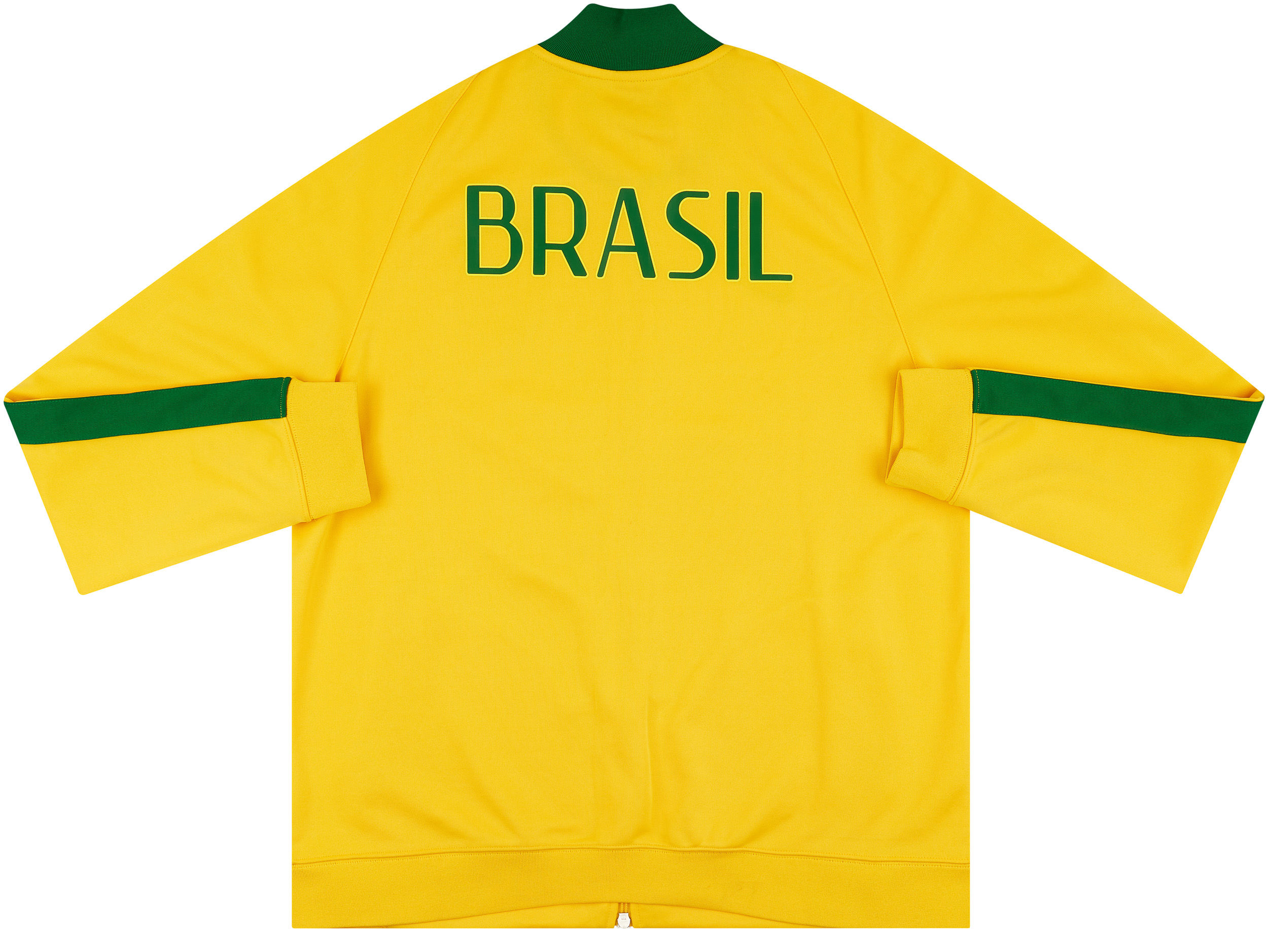 2014-15 Brazil Nike Track Jacket - 9/10 - (XL)