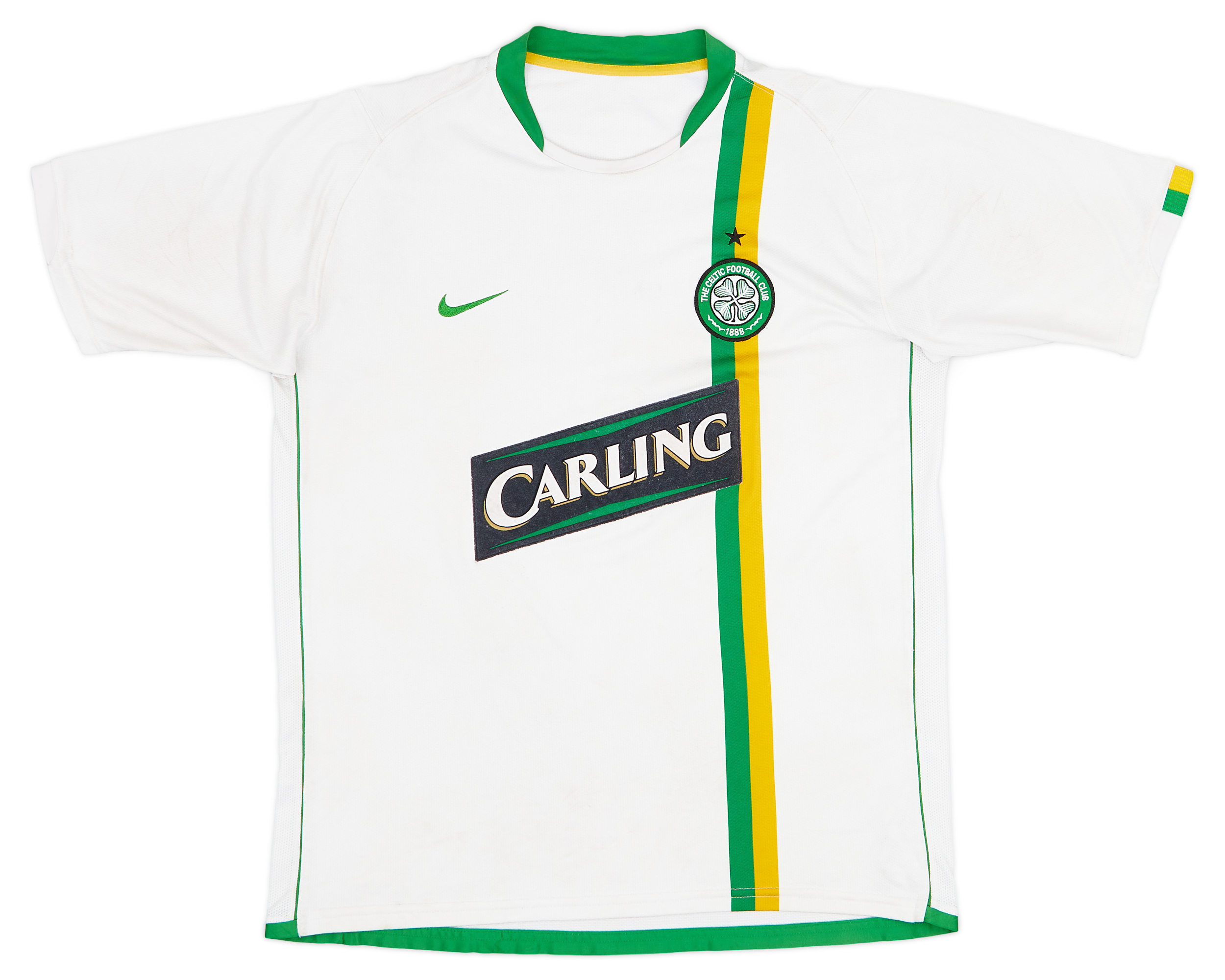 Celtic Home football shirt 2008 - 2010. Sponsored by Carling