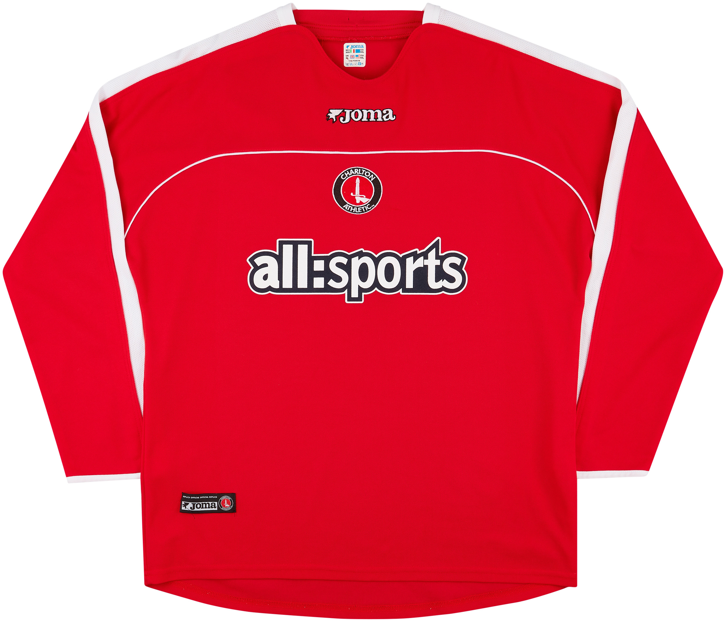 ルコック Charlton チャールトン 02-03 ユニフォーム HOME